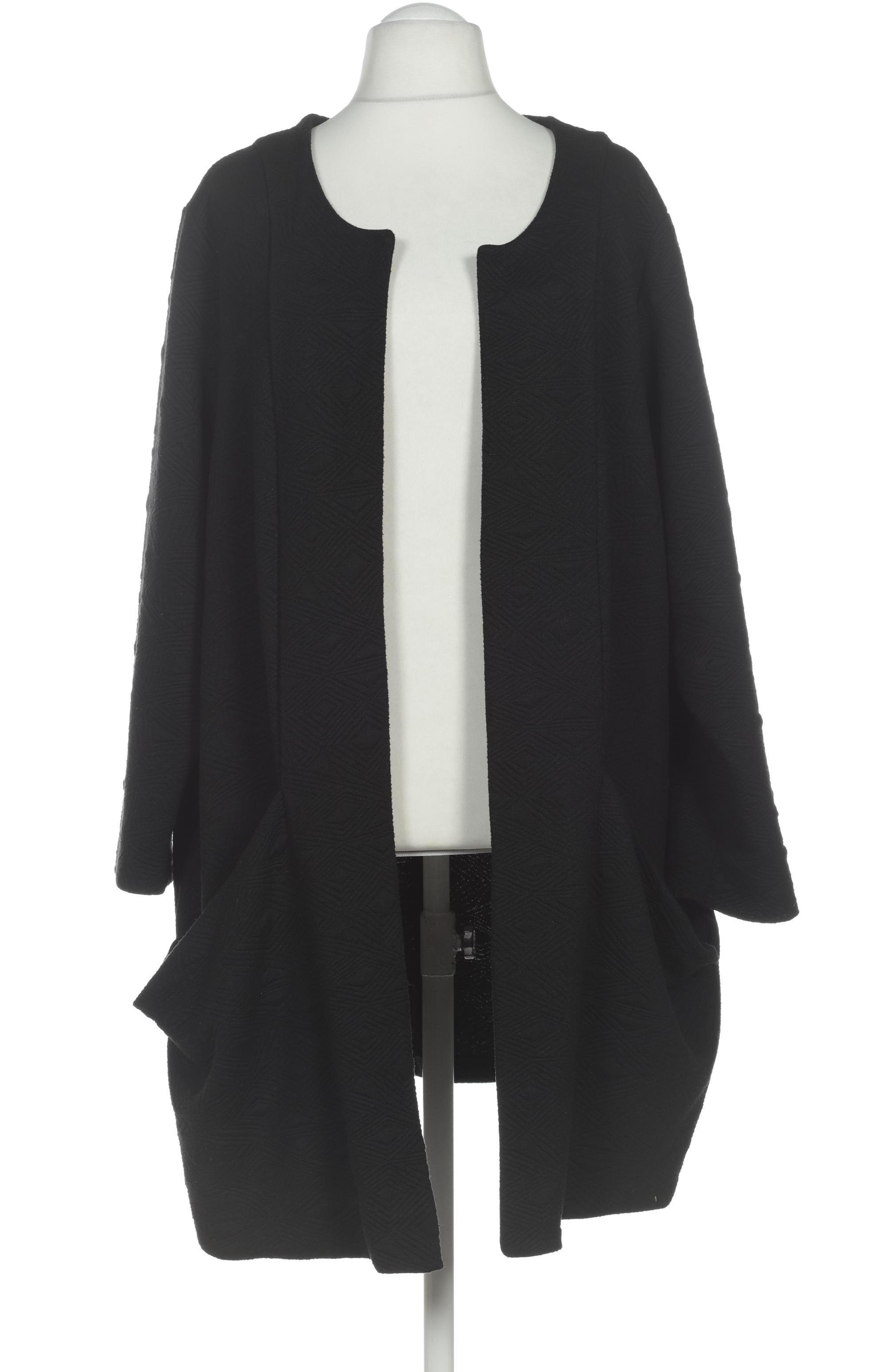 

Ulla Popken Damen Strickjacke, schwarz, Gr. 58