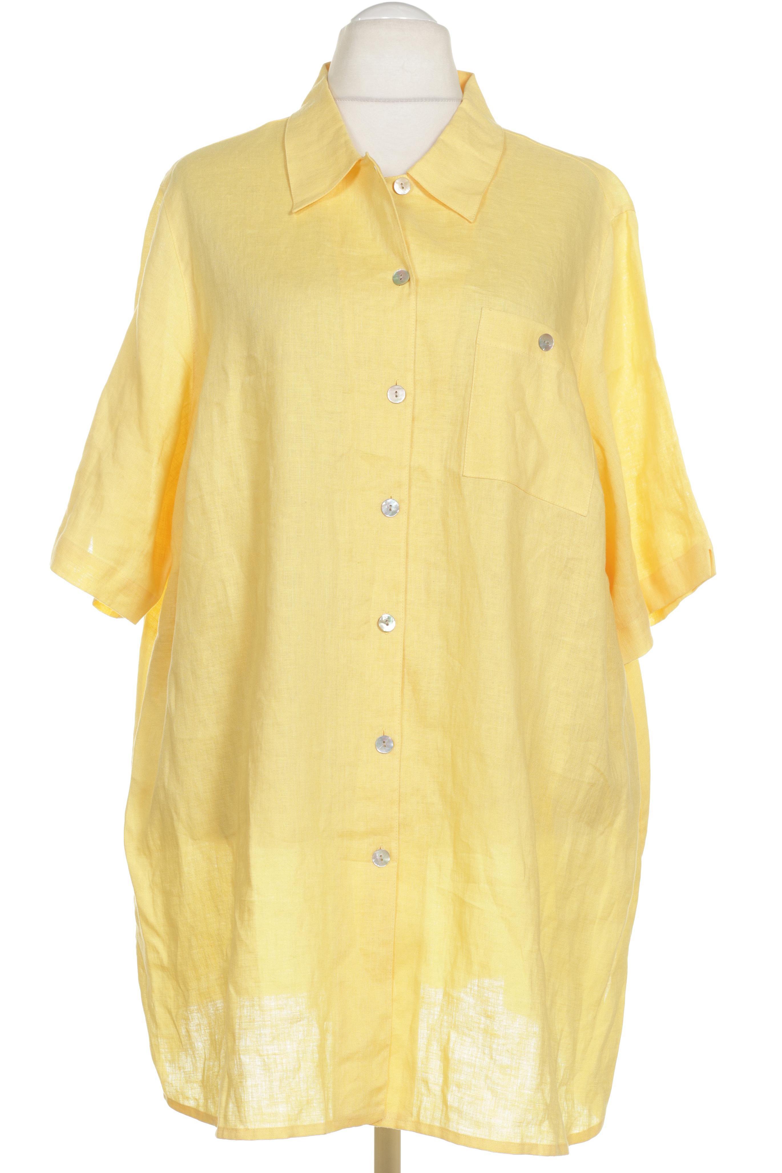 

Ulla Popken Damen Bluse, gelb, Gr. 54