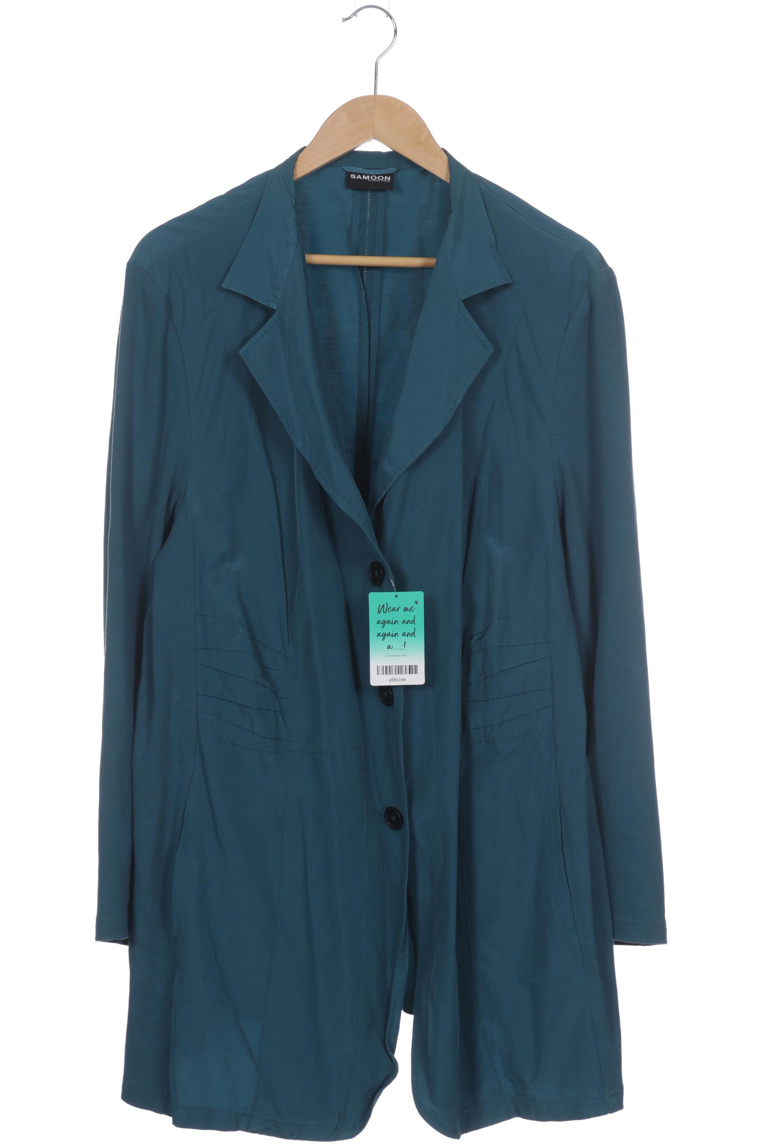 

Ulla Popken Damen Blazer, blau, Gr. 52