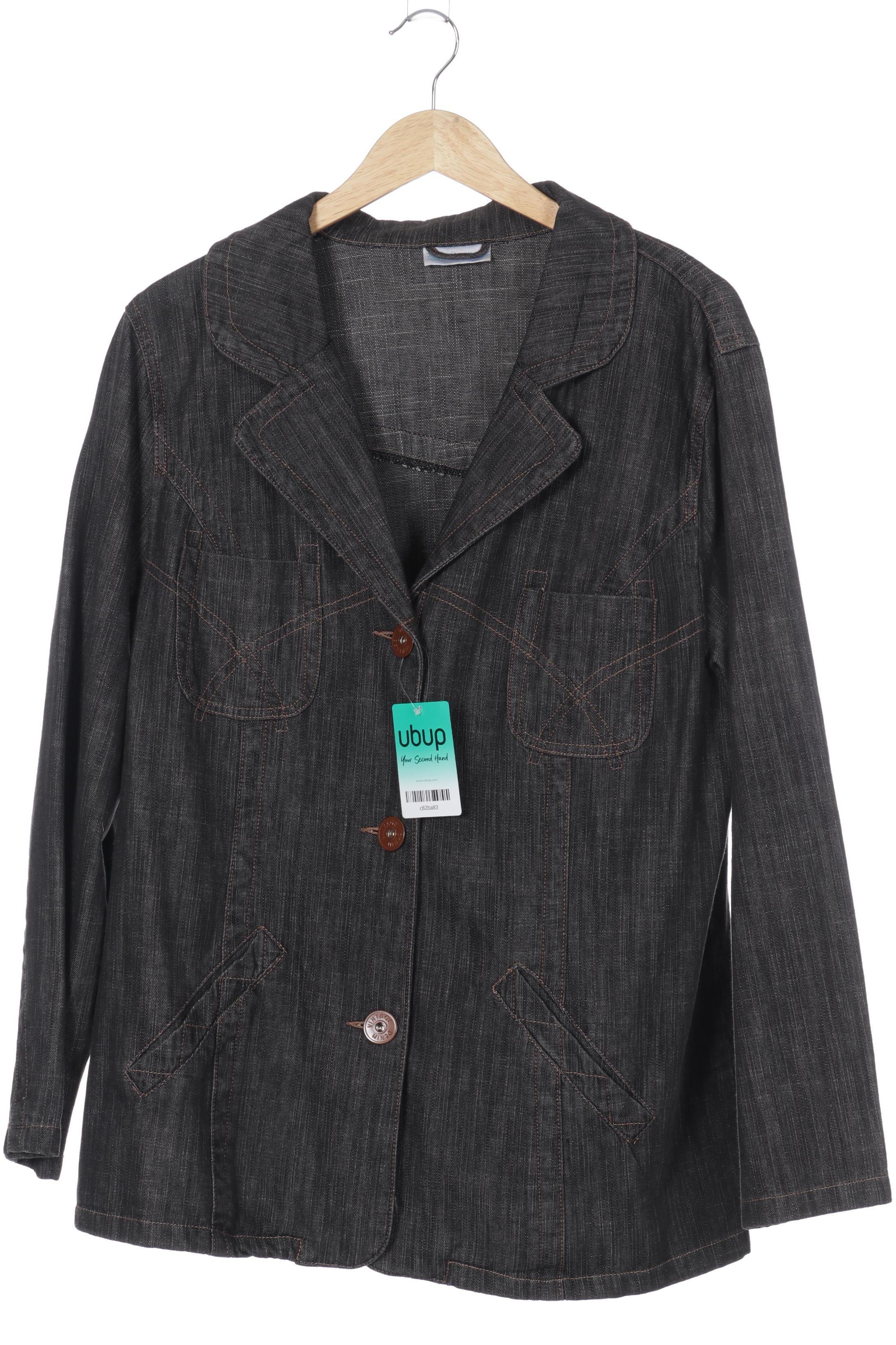 

Ulla Popken Damen Blazer, grau, Gr. 50