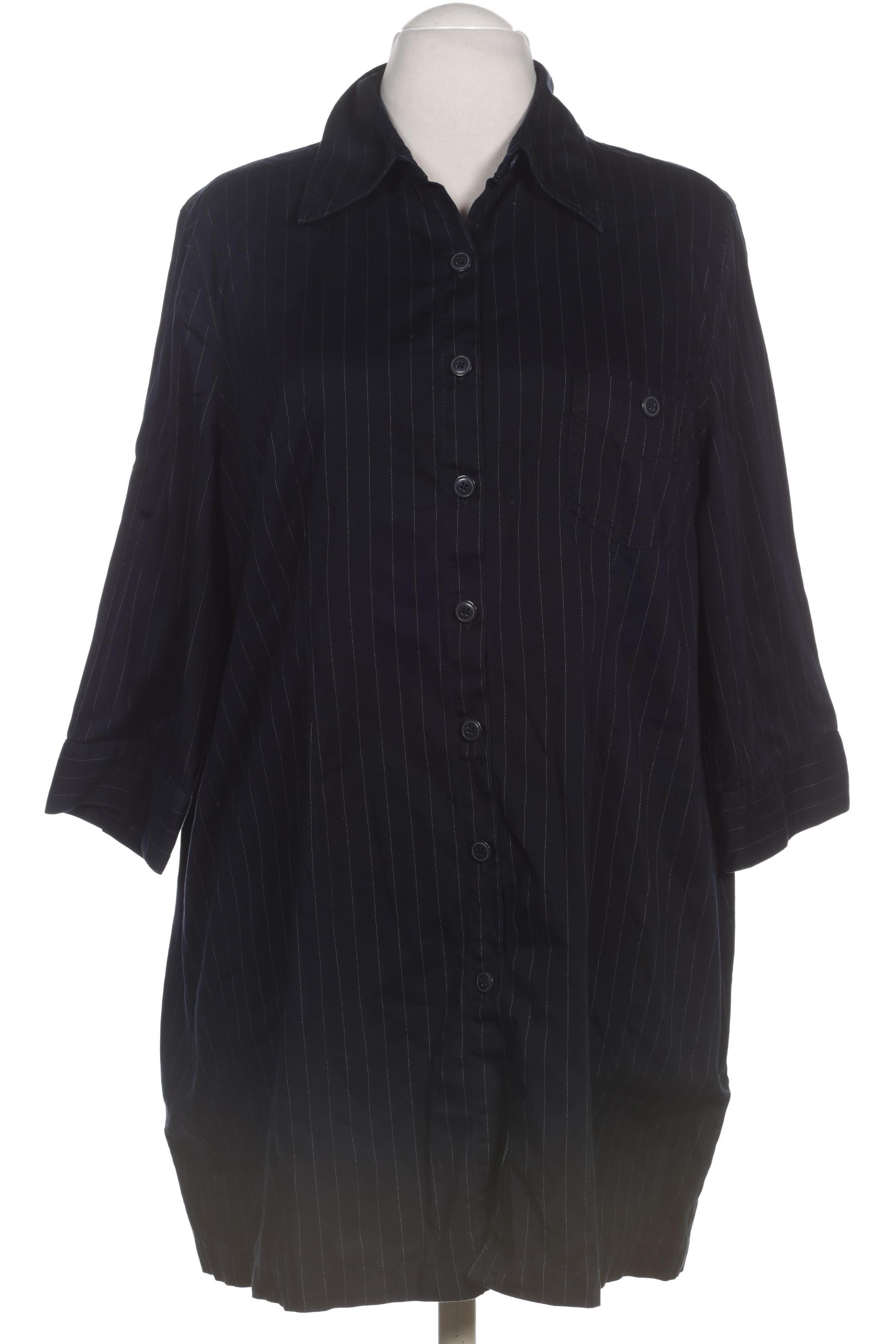 

Ulla Popken Damen Bluse, blau, Gr. 46