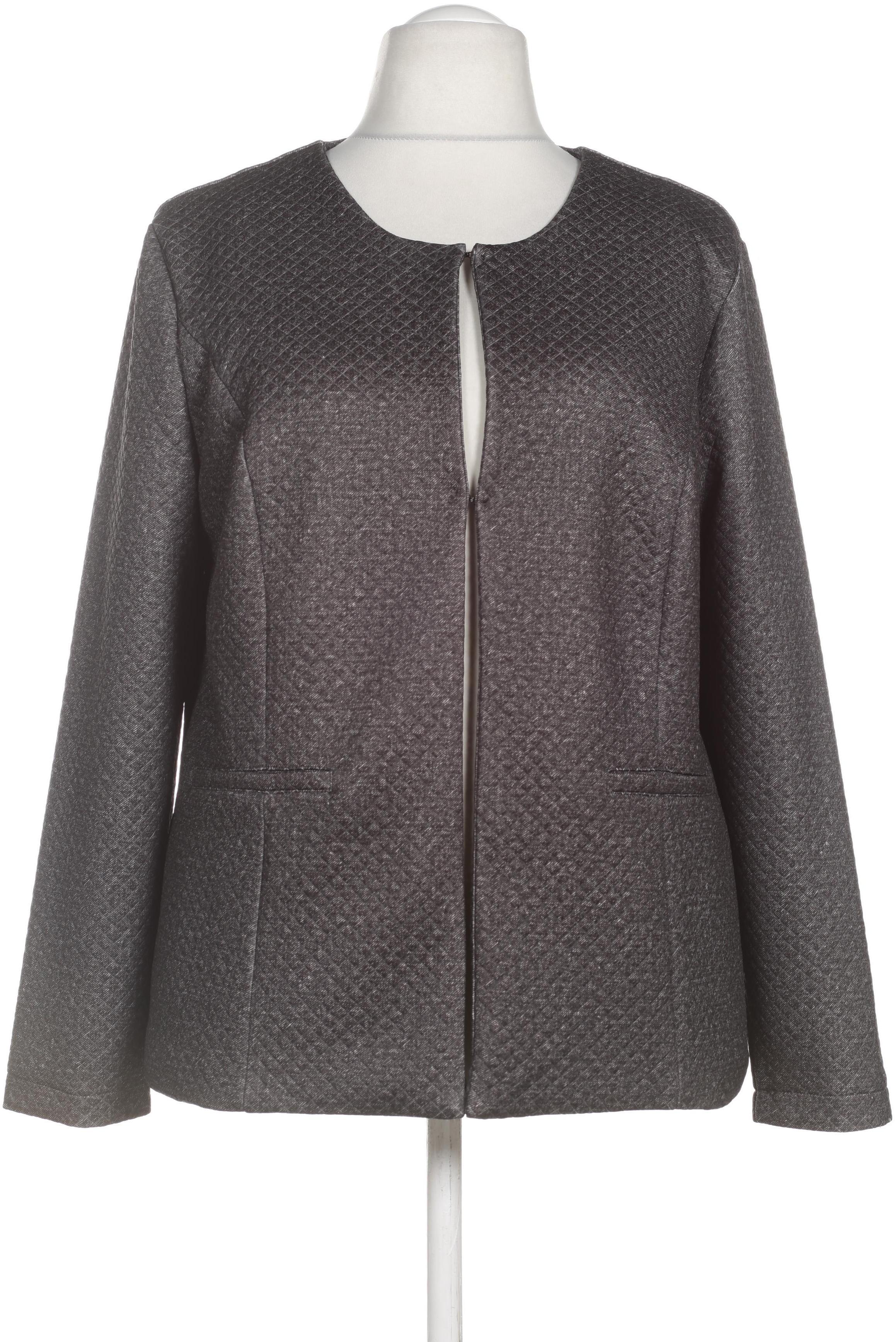 

Ulla Popken Damen Blazer, grau, Gr. 48