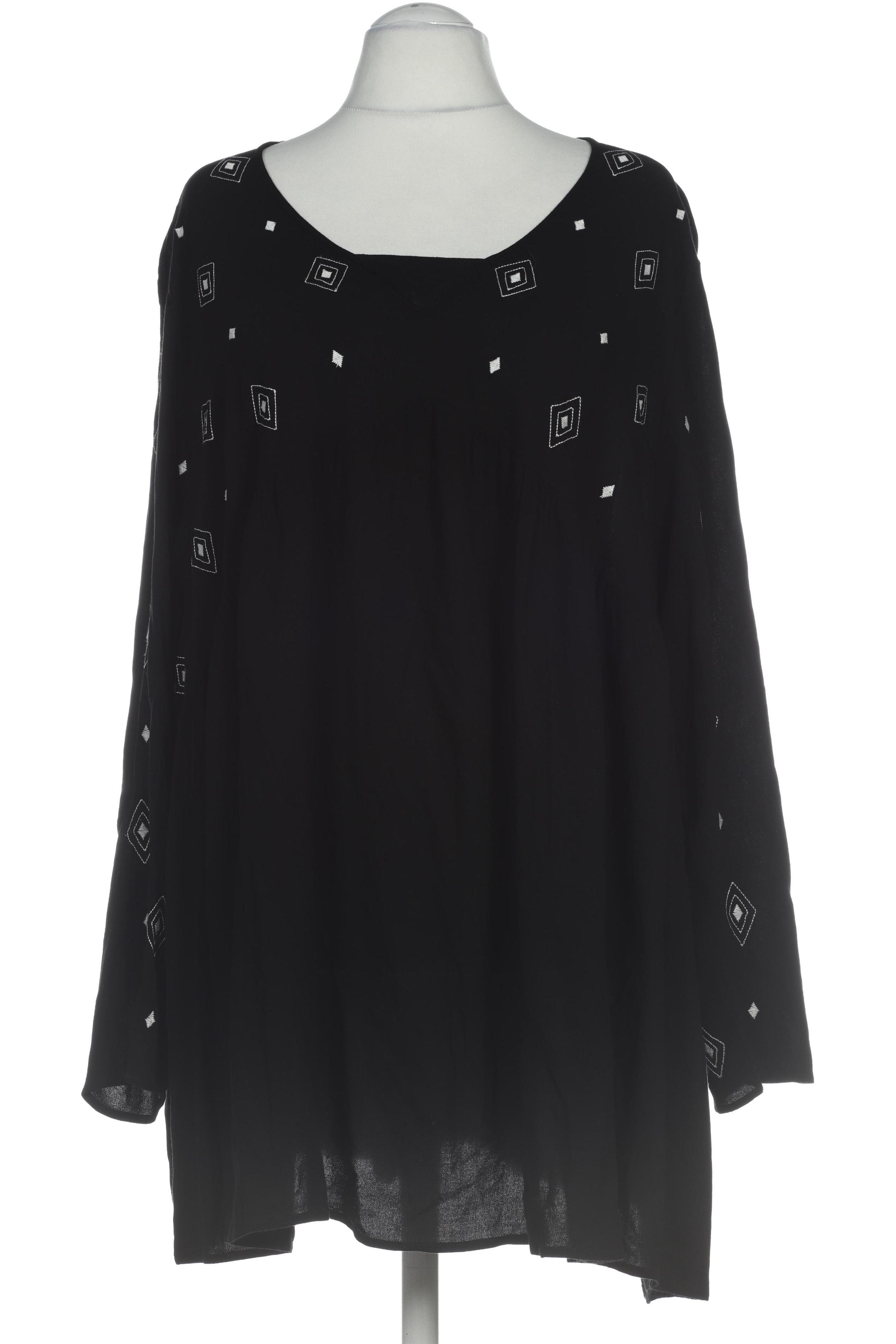 

Ulla Popken Damen Bluse, schwarz, Gr. 58