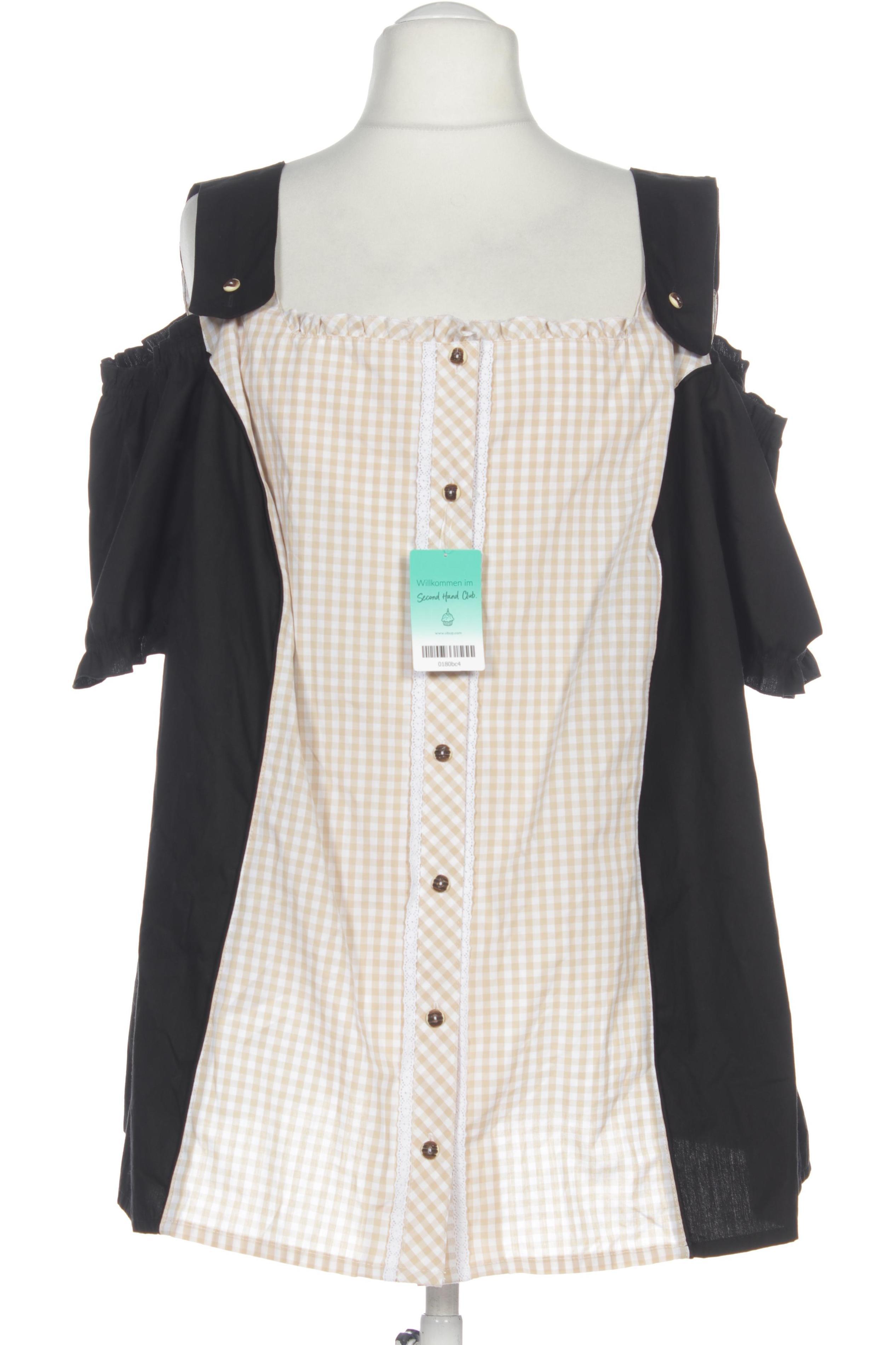 

Ulla Popken Damen Bluse, beige, Gr. 58