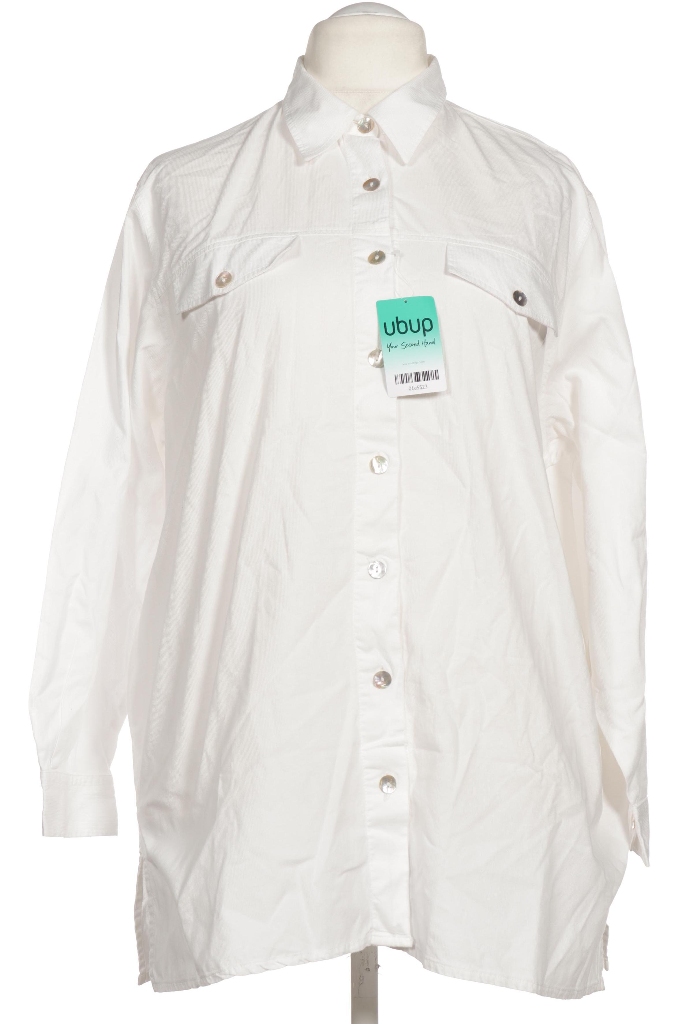 

Ulla Popken Damen Bluse, weiß, Gr. 46