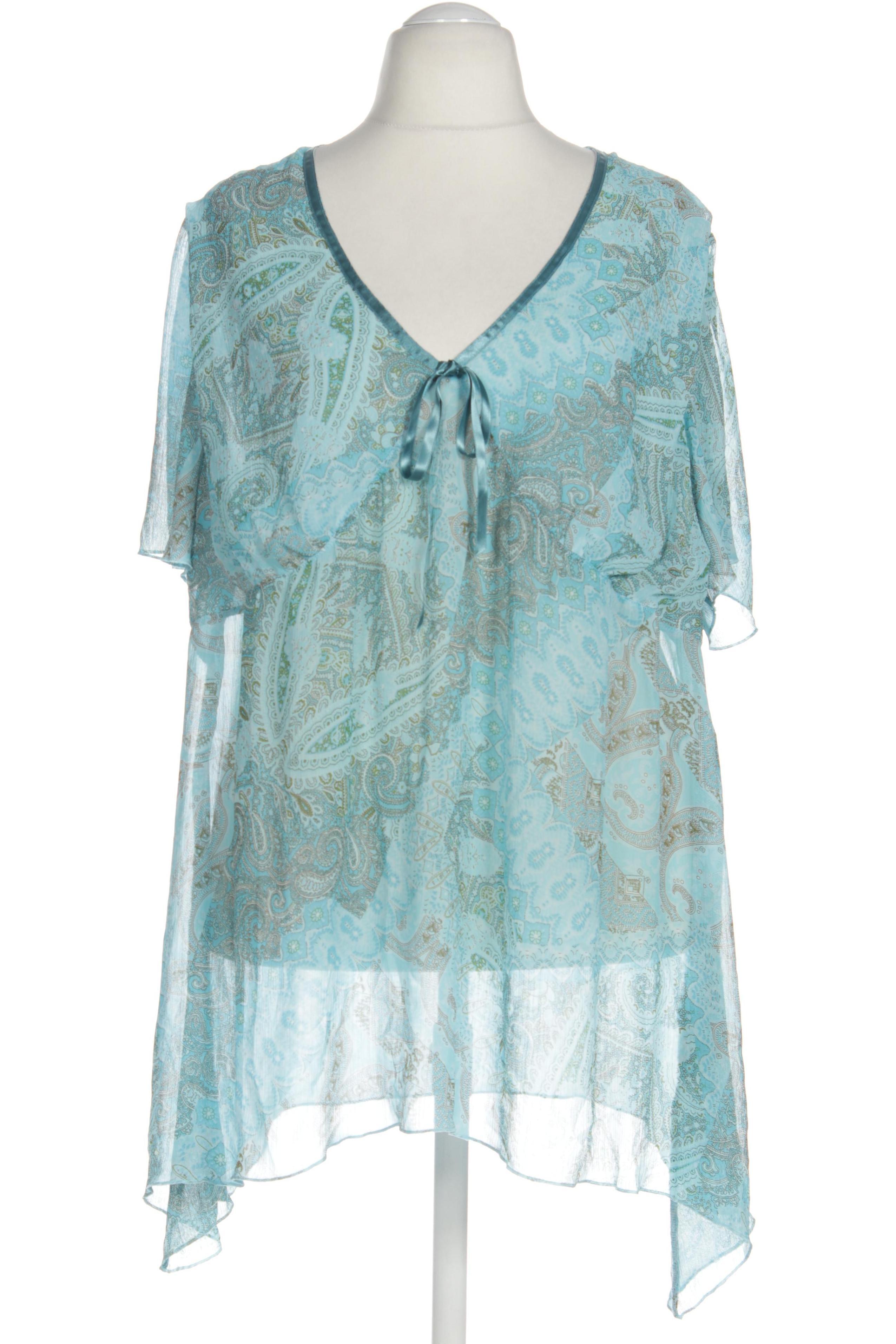 

Ulla Popken Damen Bluse, blau, Gr. 54