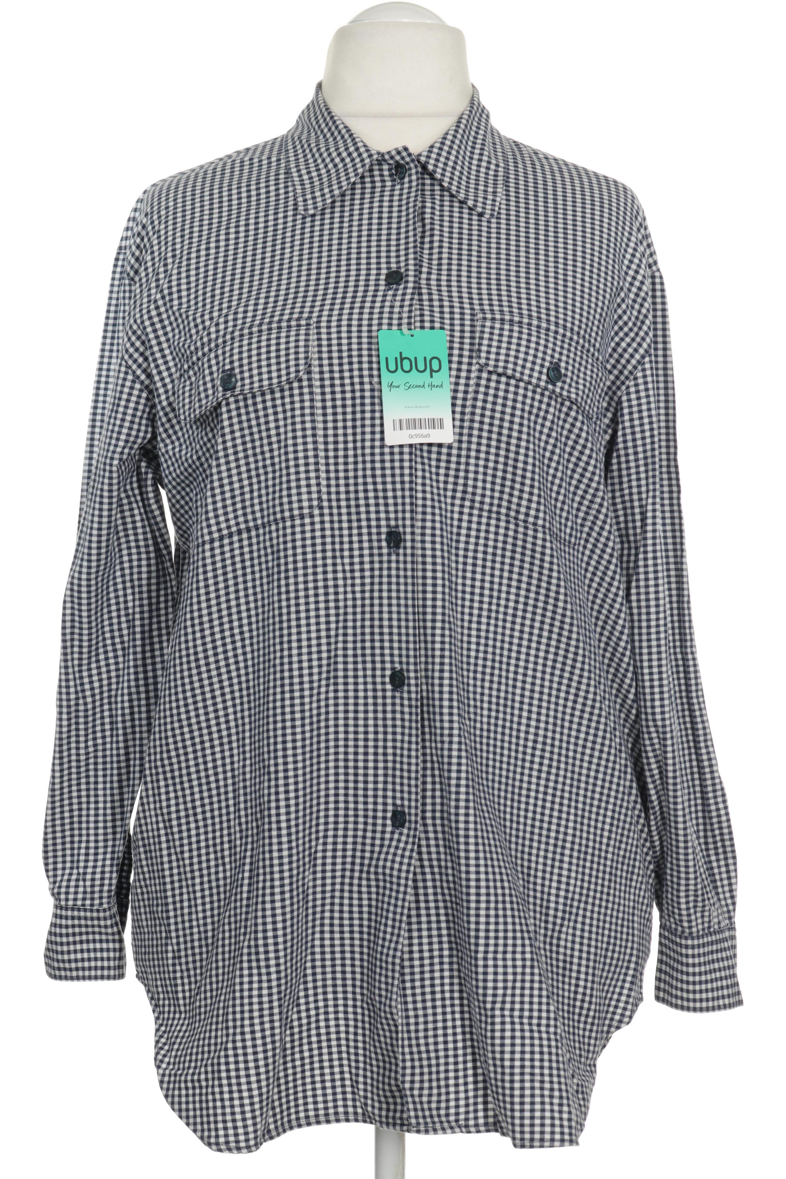 

Ulla Popken Damen Bluse, blau, Gr. 44