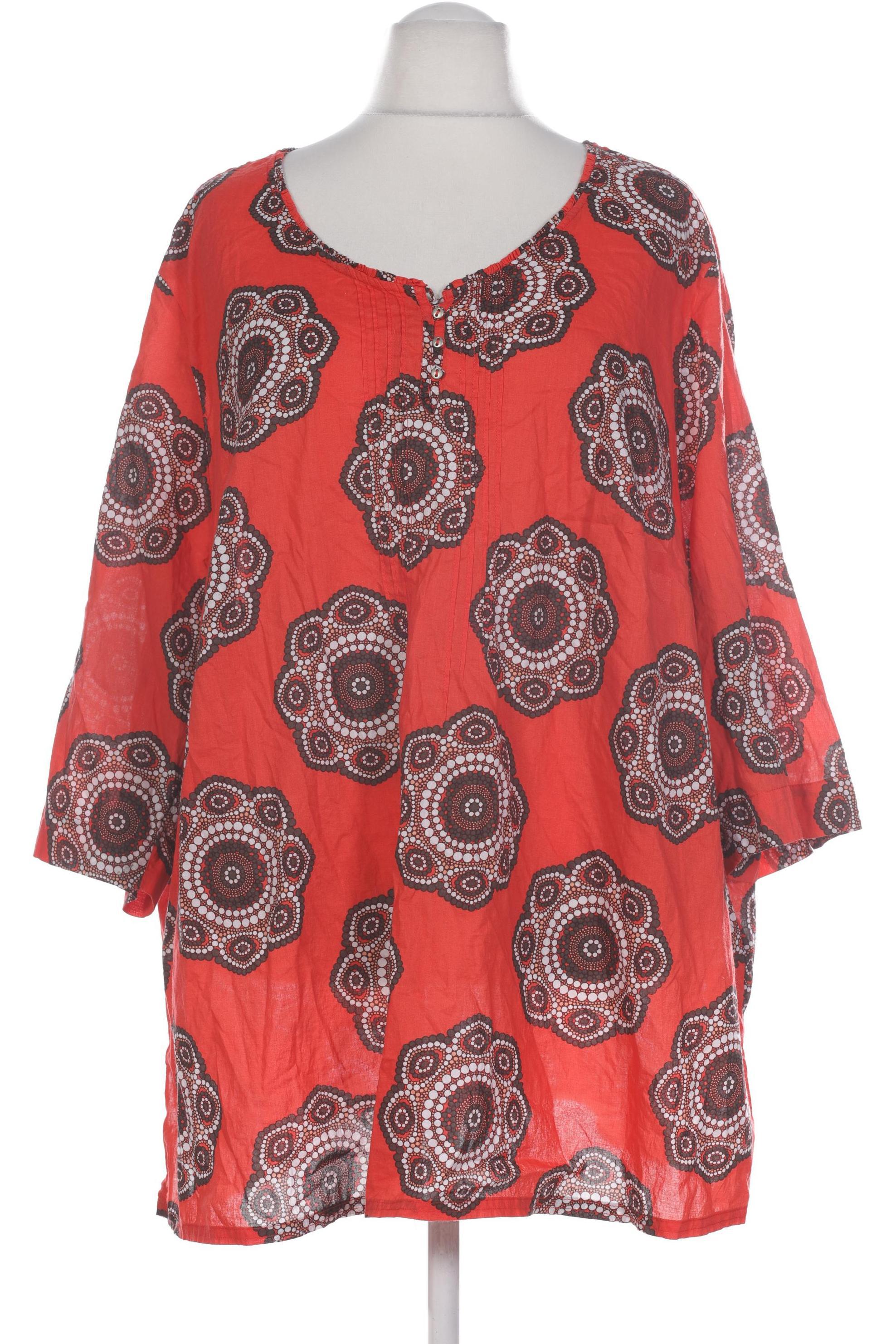 

Ulla Popken Damen Bluse, rot, Gr. 62