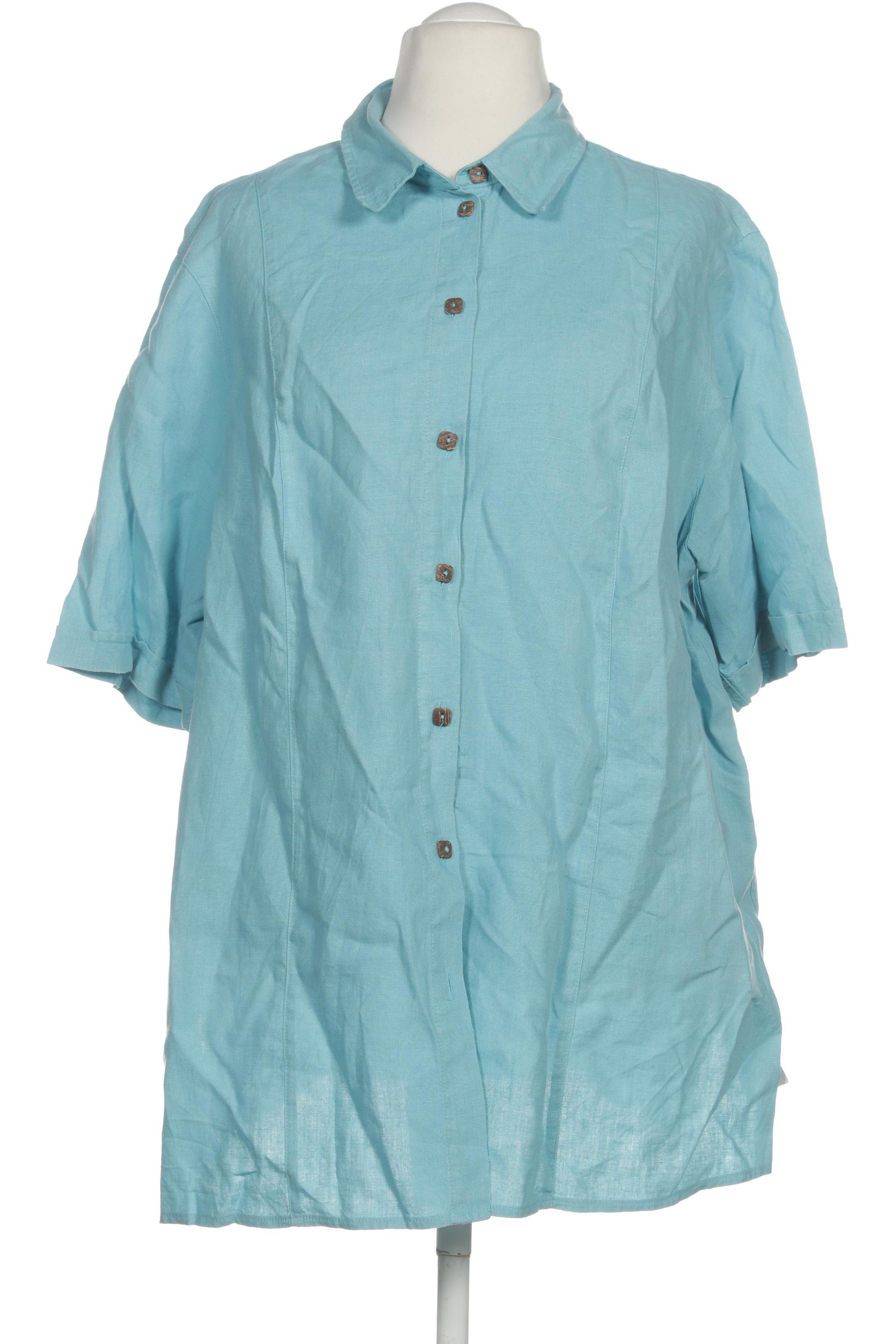 

Ulla Popken Damen Bluse, blau, Gr. 50
