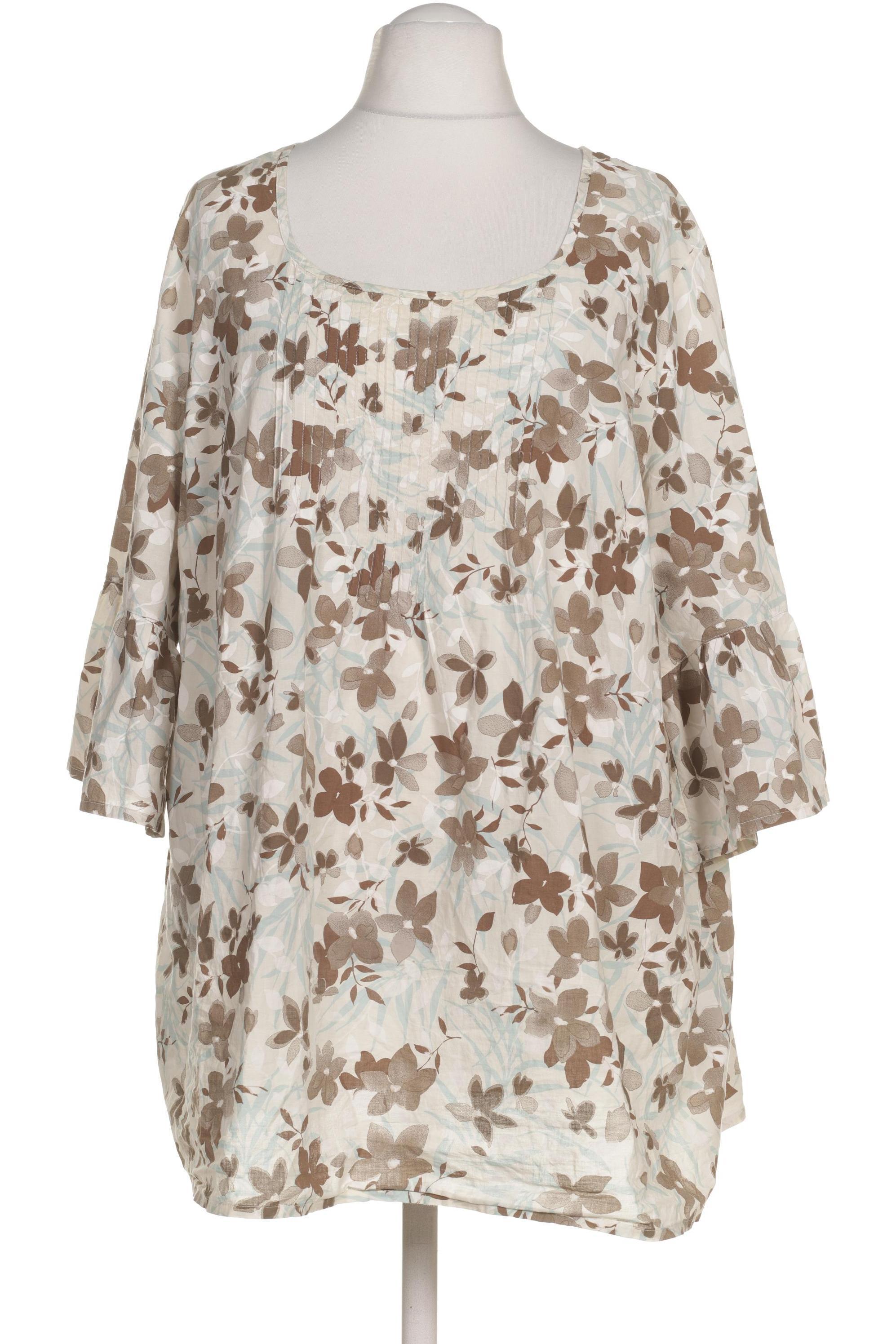 

Ulla Popken Damen Bluse, beige, Gr. 54