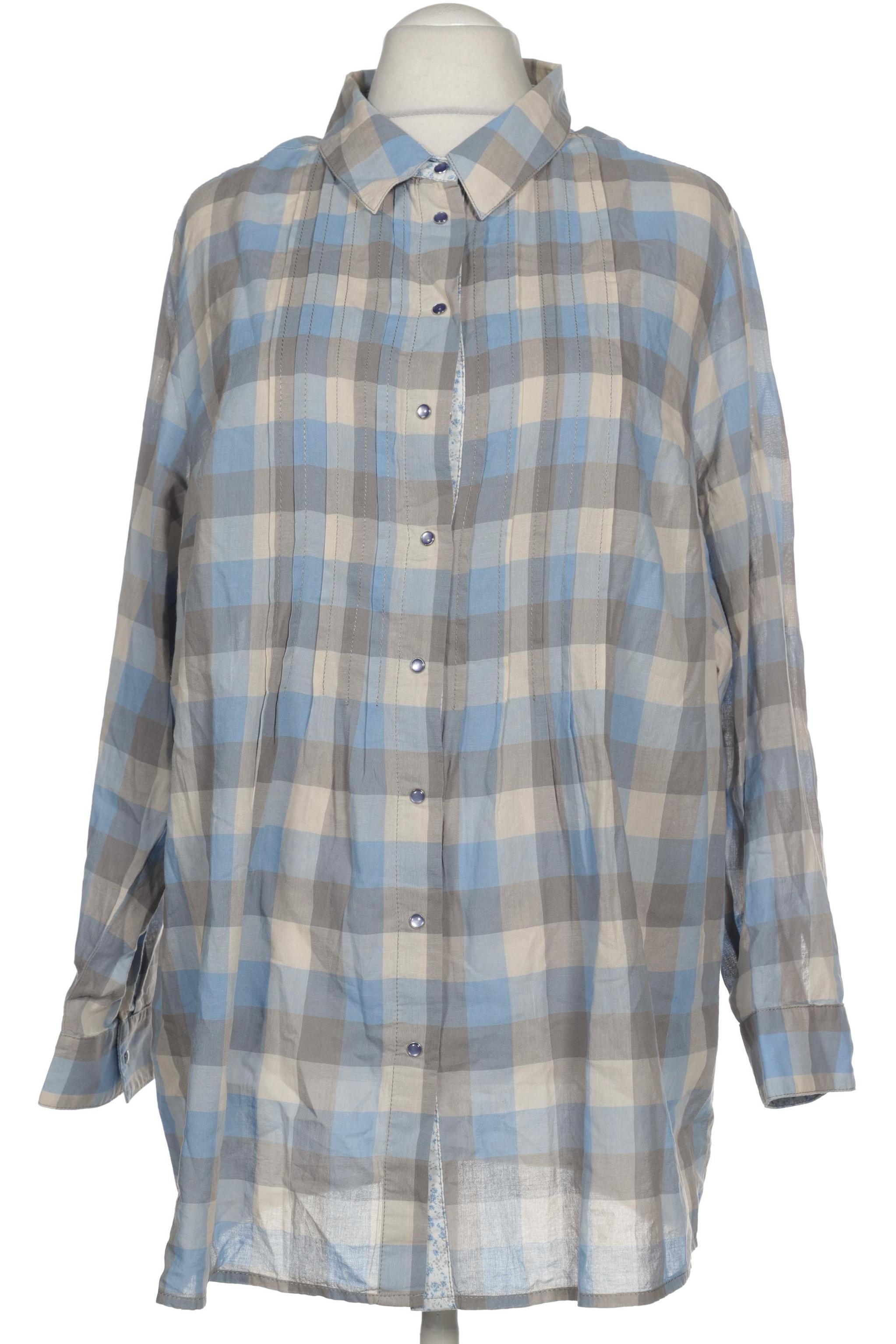 

Ulla Popken Damen Bluse, blau, Gr. 50