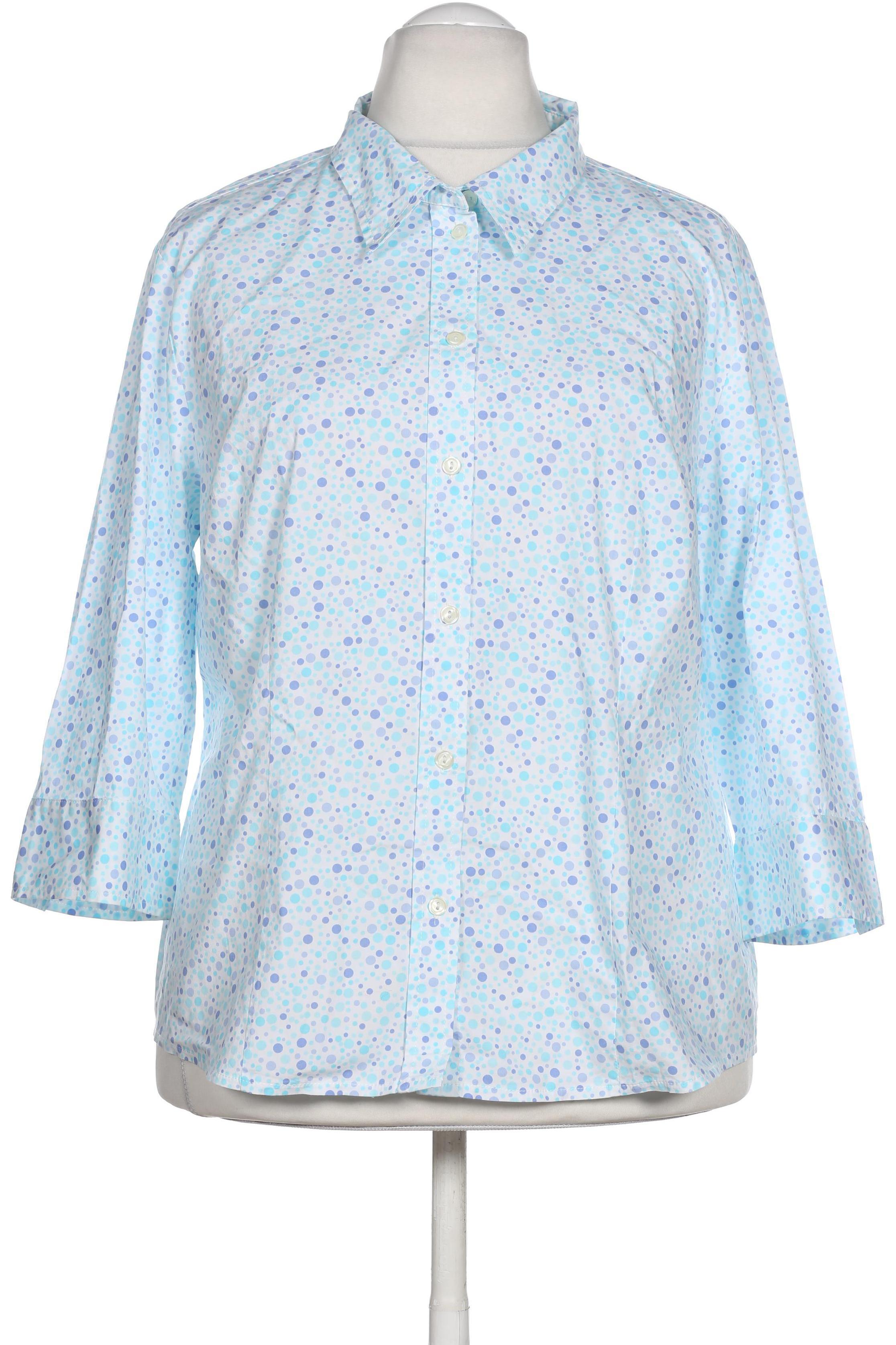 

Ulla Popken Damen Bluse, blau, Gr. 48