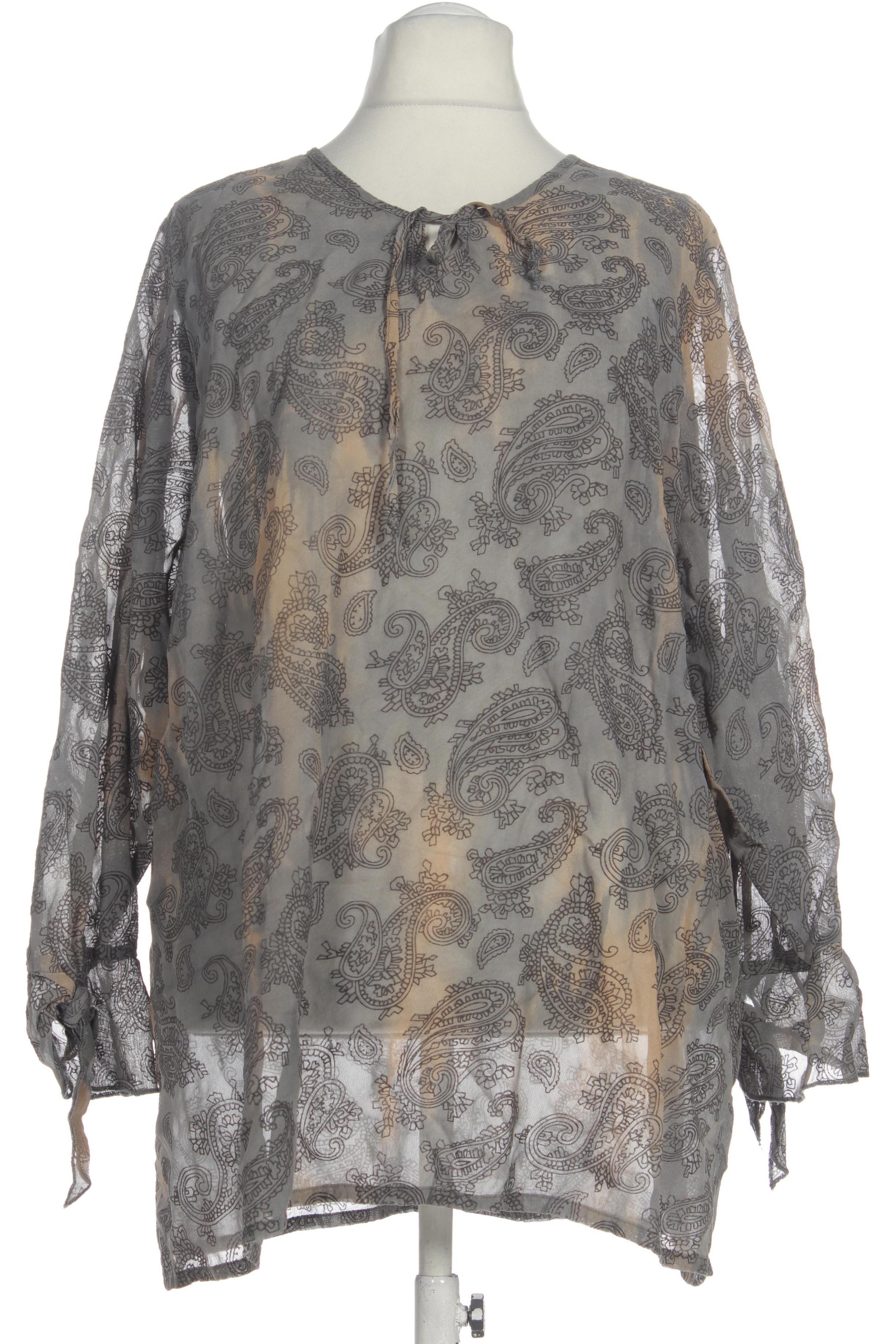 

Ulla Popken Damen Bluse, grau, Gr. 54