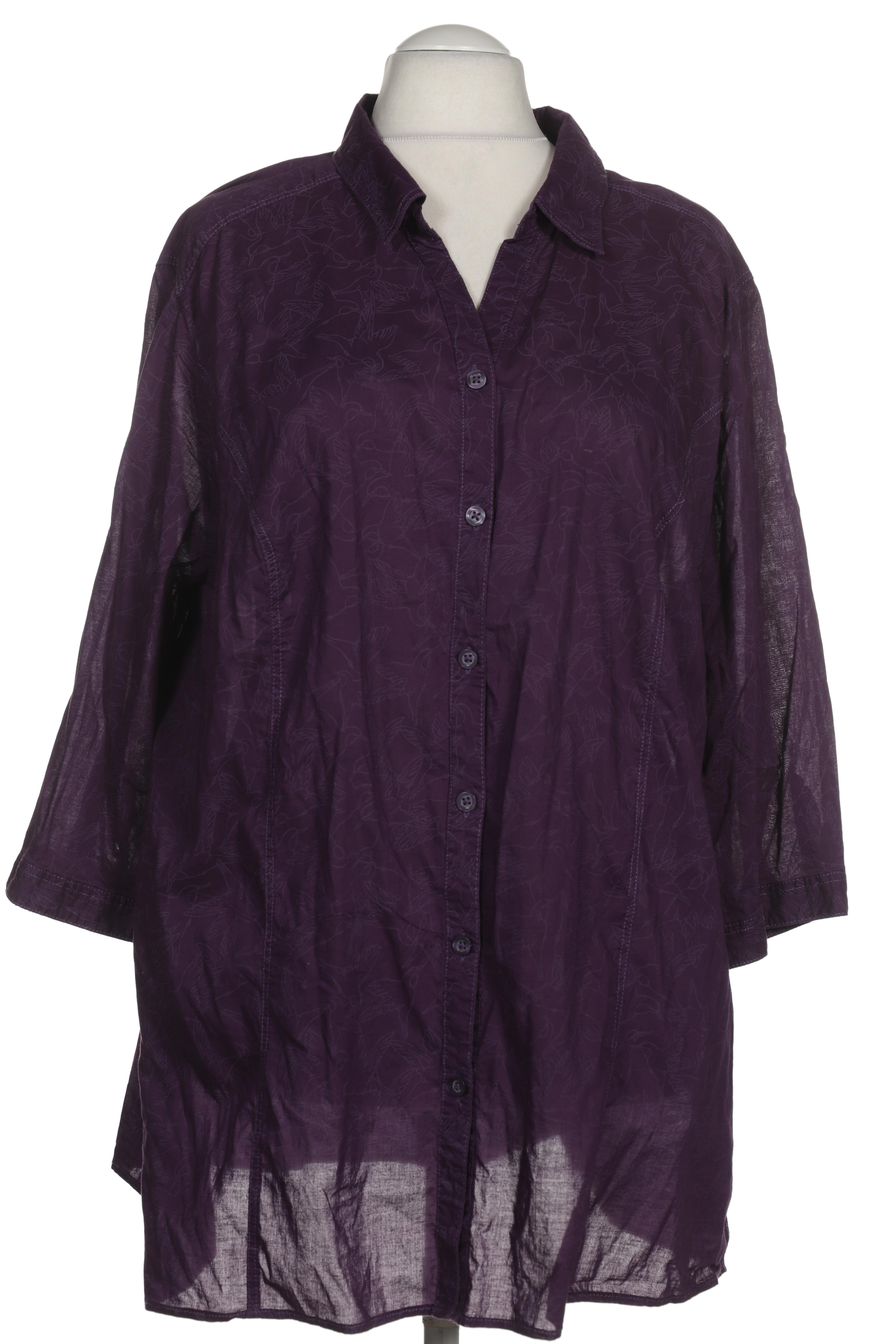 

Ulla Popken Damen Bluse, lila, Gr. 50