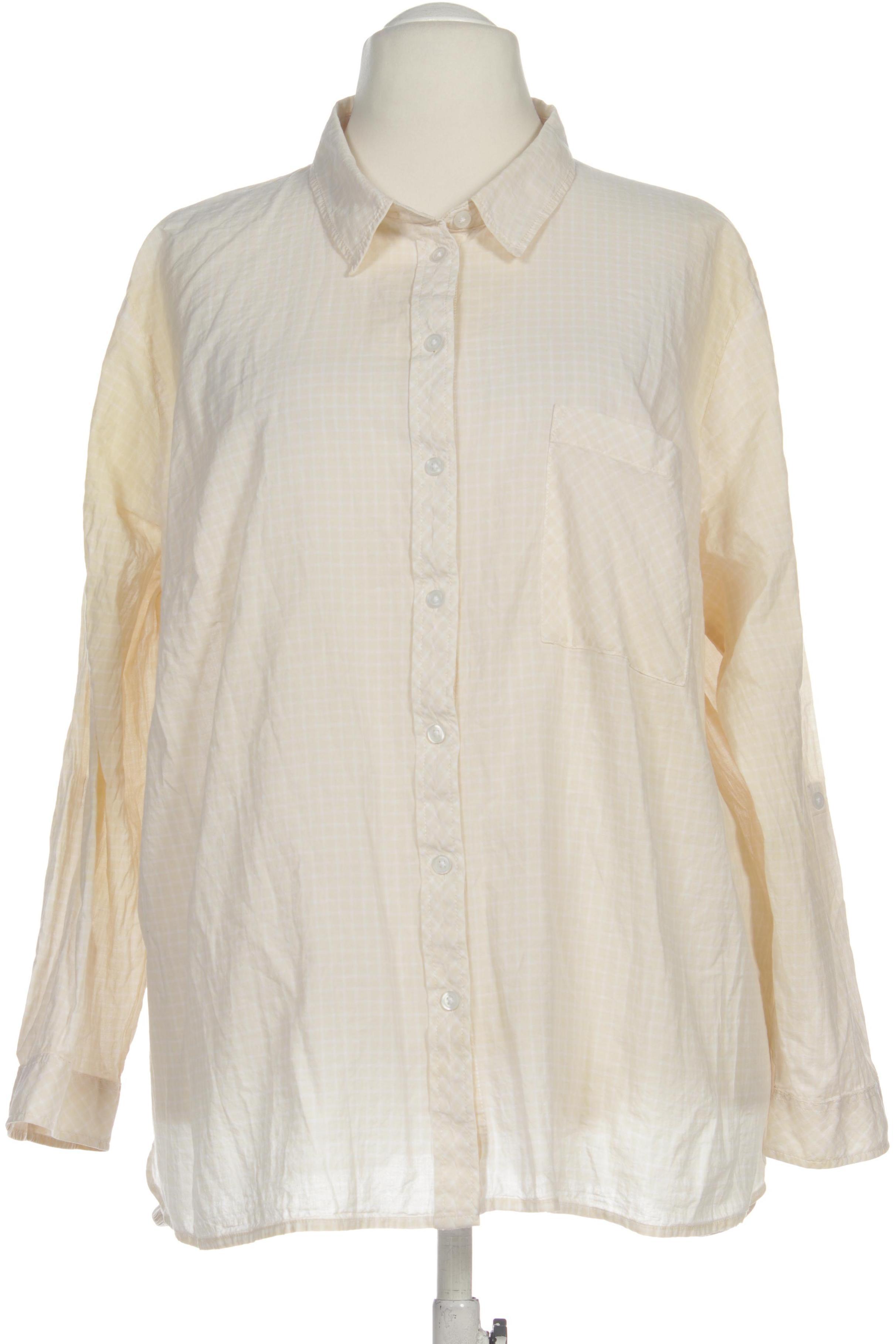 

Ulla Popken Damen Bluse, beige, Gr. 54