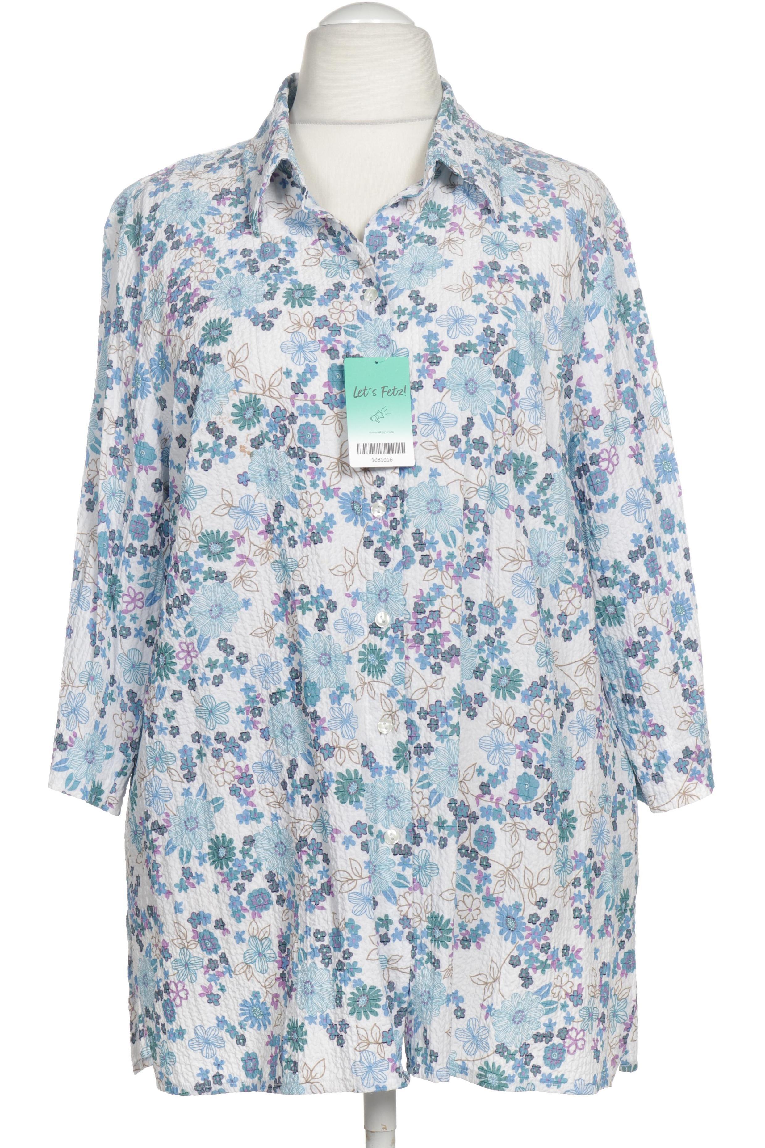 

Ulla Popken Damen Bluse, blau, Gr. 46