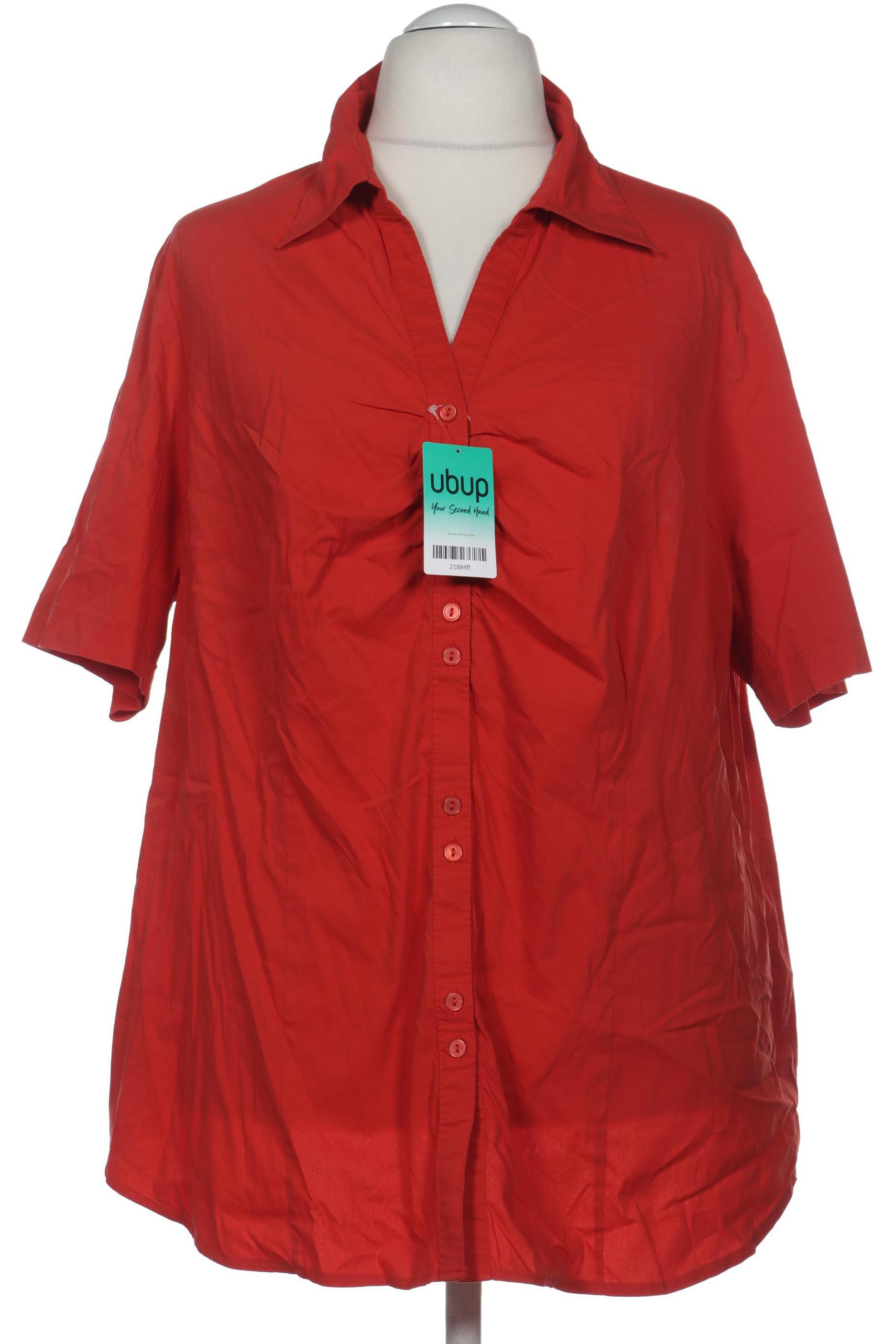 

Ulla Popken Damen Bluse, rot, Gr. 56
