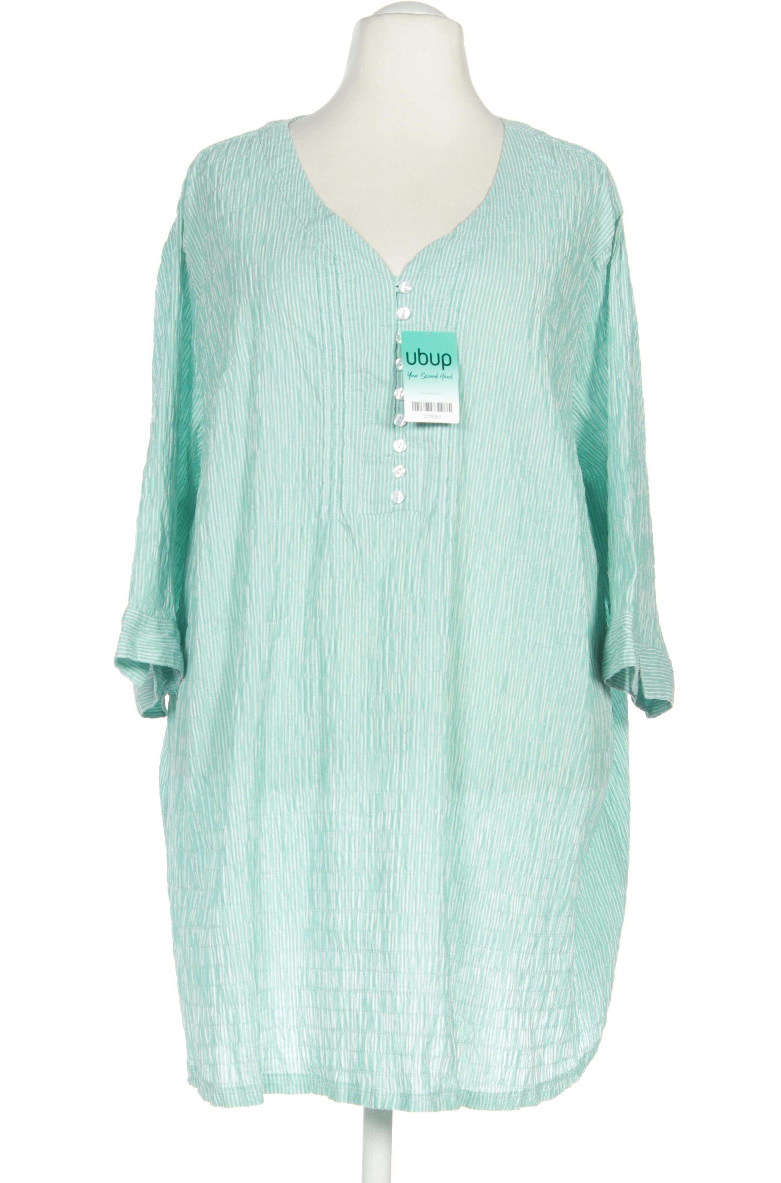 

Ulla Popken Damen Bluse, türkis, Gr. 66