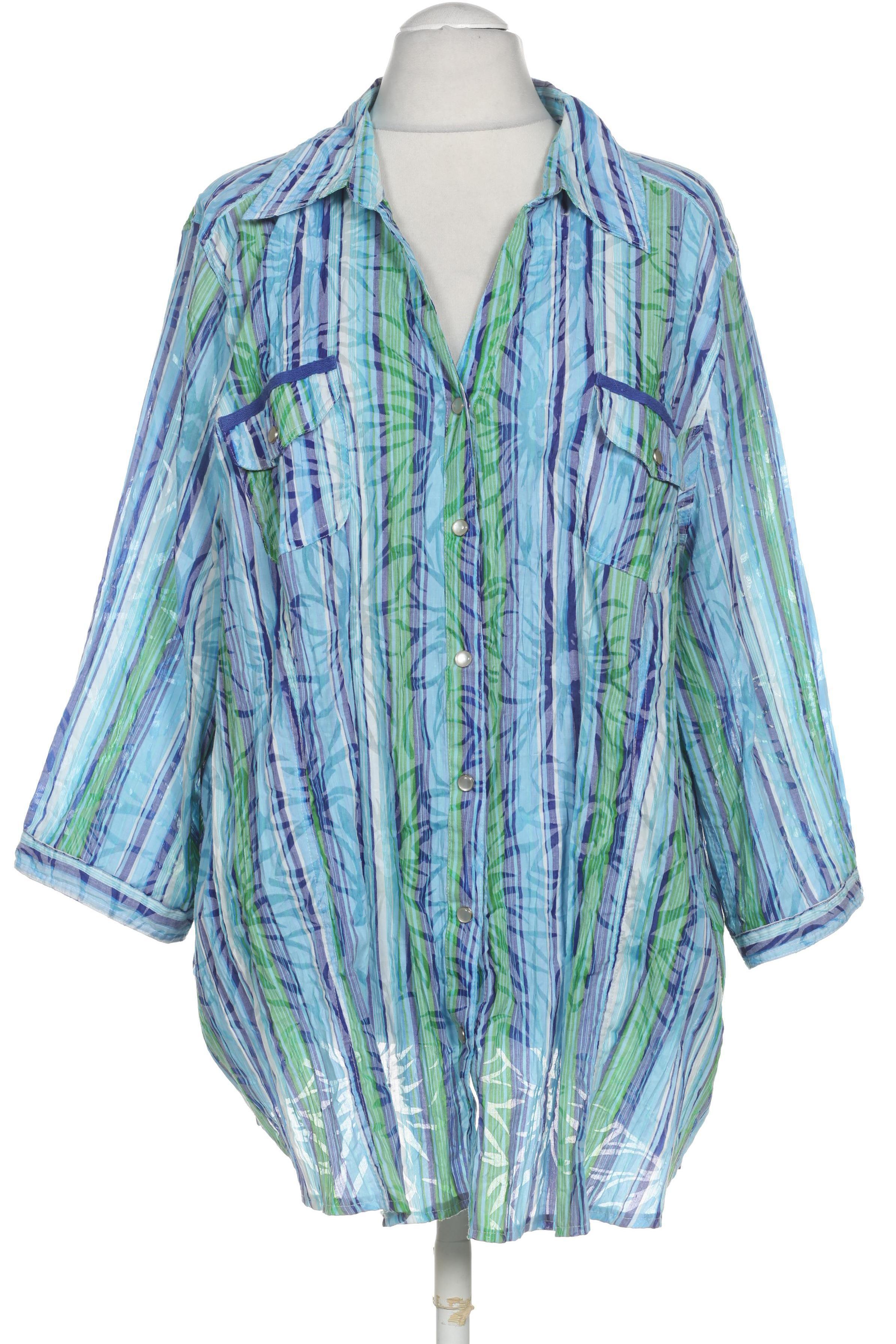 

Ulla Popken Damen Bluse, blau, Gr. 50