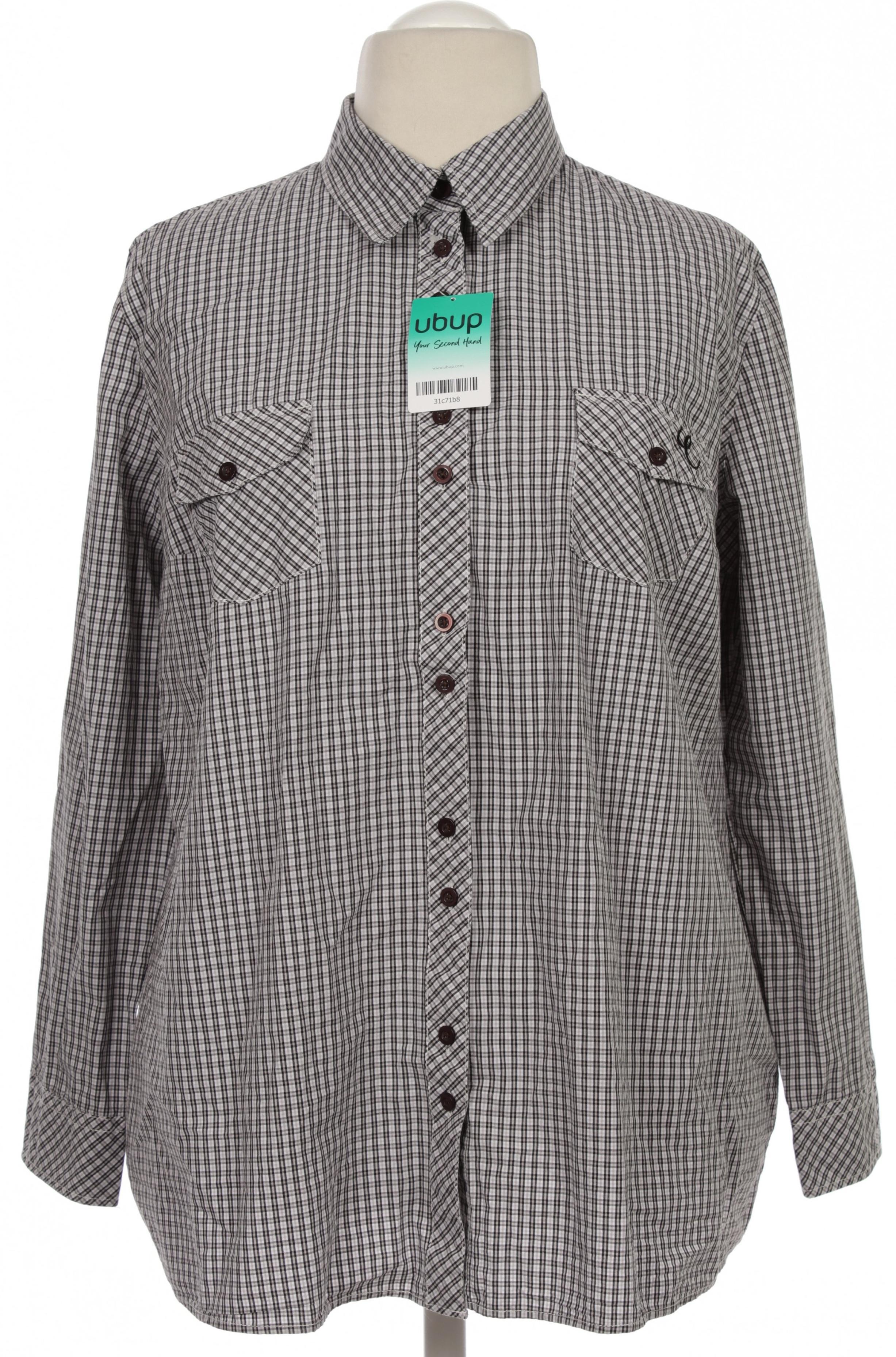 

Ulla Popken Damen Bluse, schwarz, Gr. 46