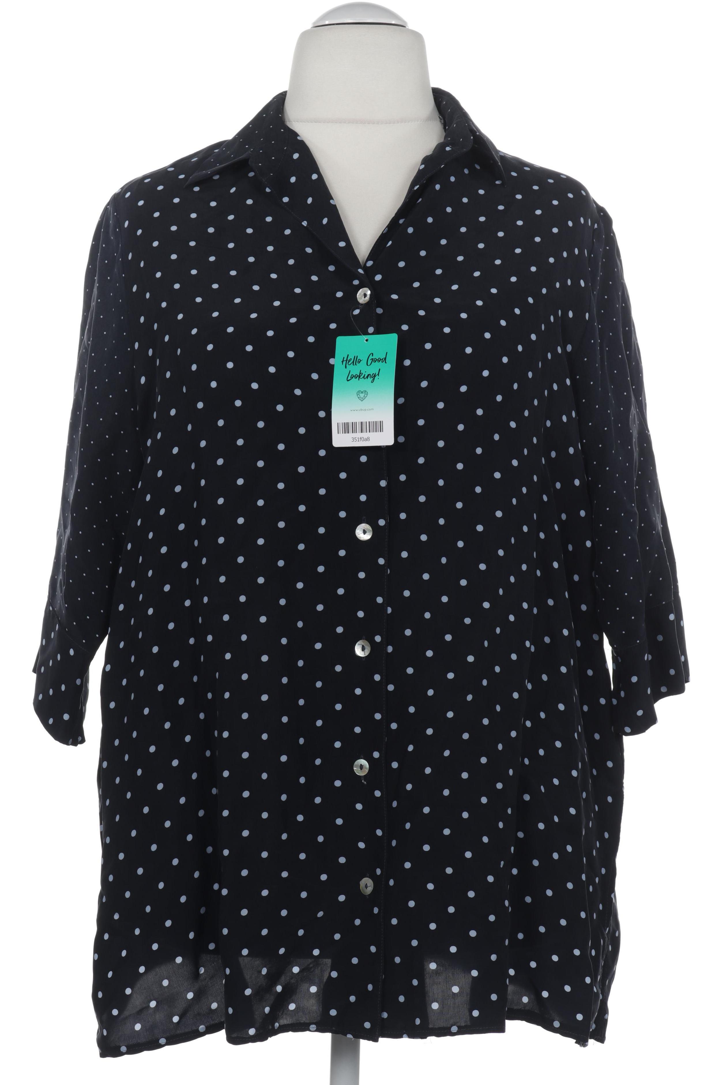 

Ulla Popken Damen Bluse, blau, Gr. 46