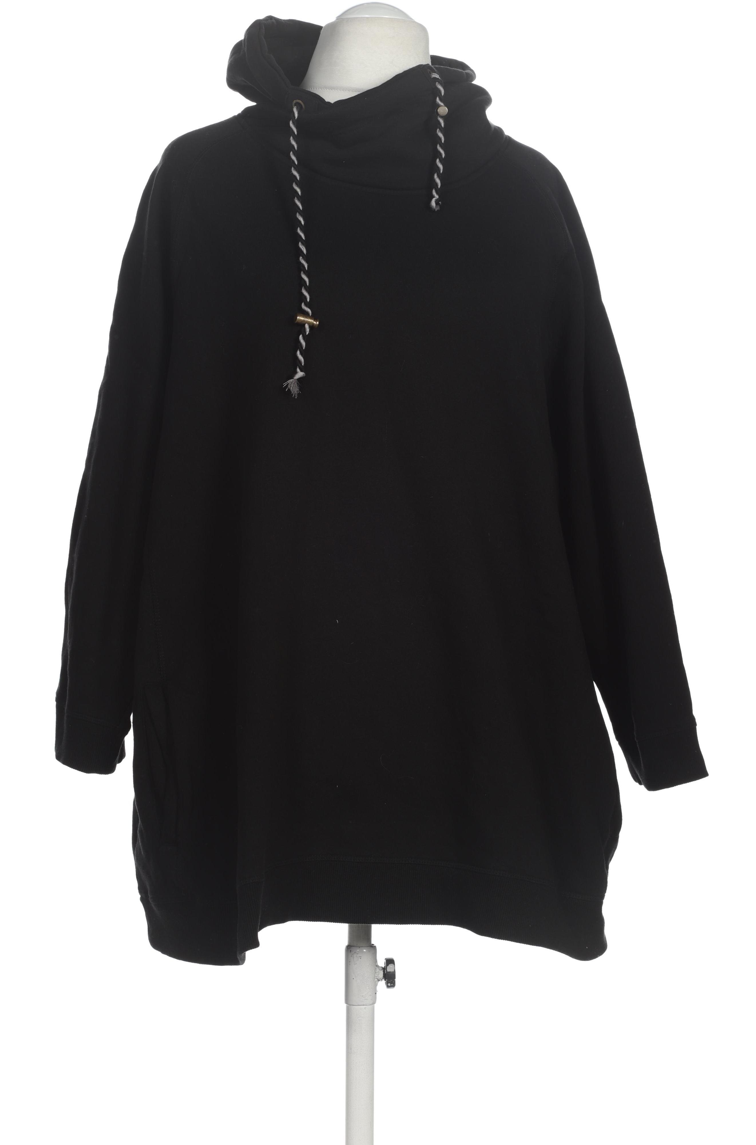 

Ulla Popken Damen Sweatshirt, schwarz, Gr. 58