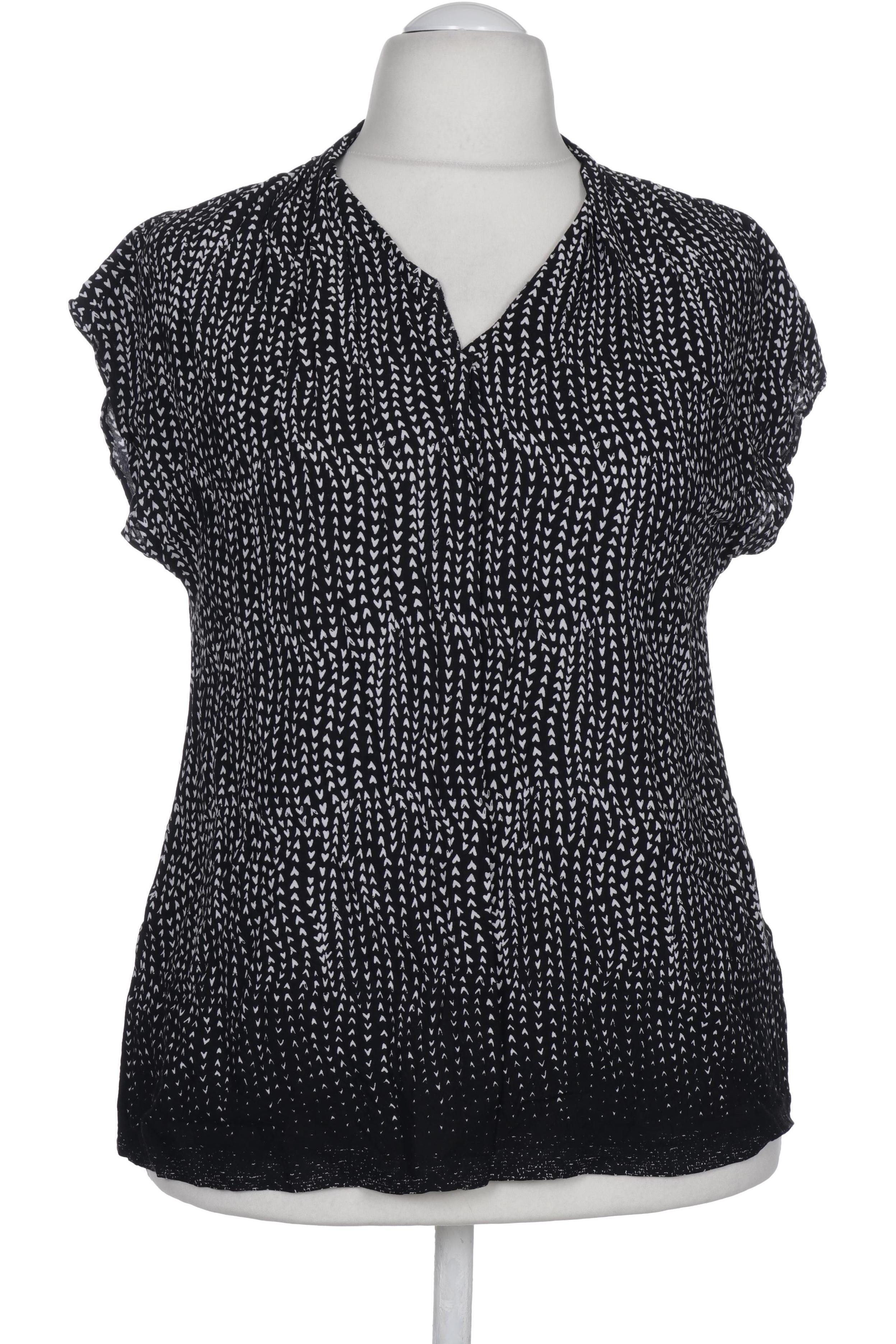 

Ulla Popken Damen Bluse, schwarz, Gr. 42