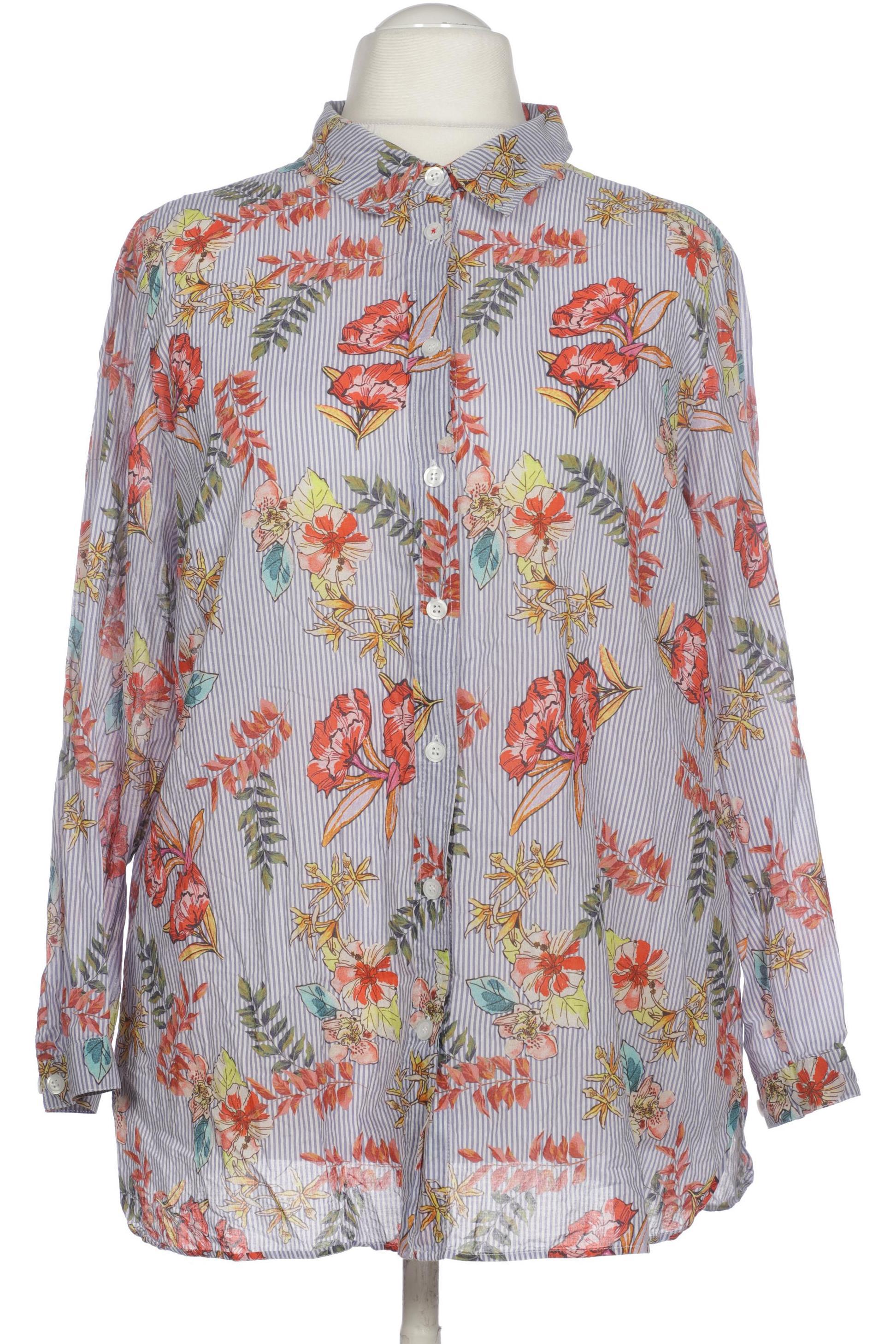 

Ulla Popken Damen Bluse, blau, Gr. 46