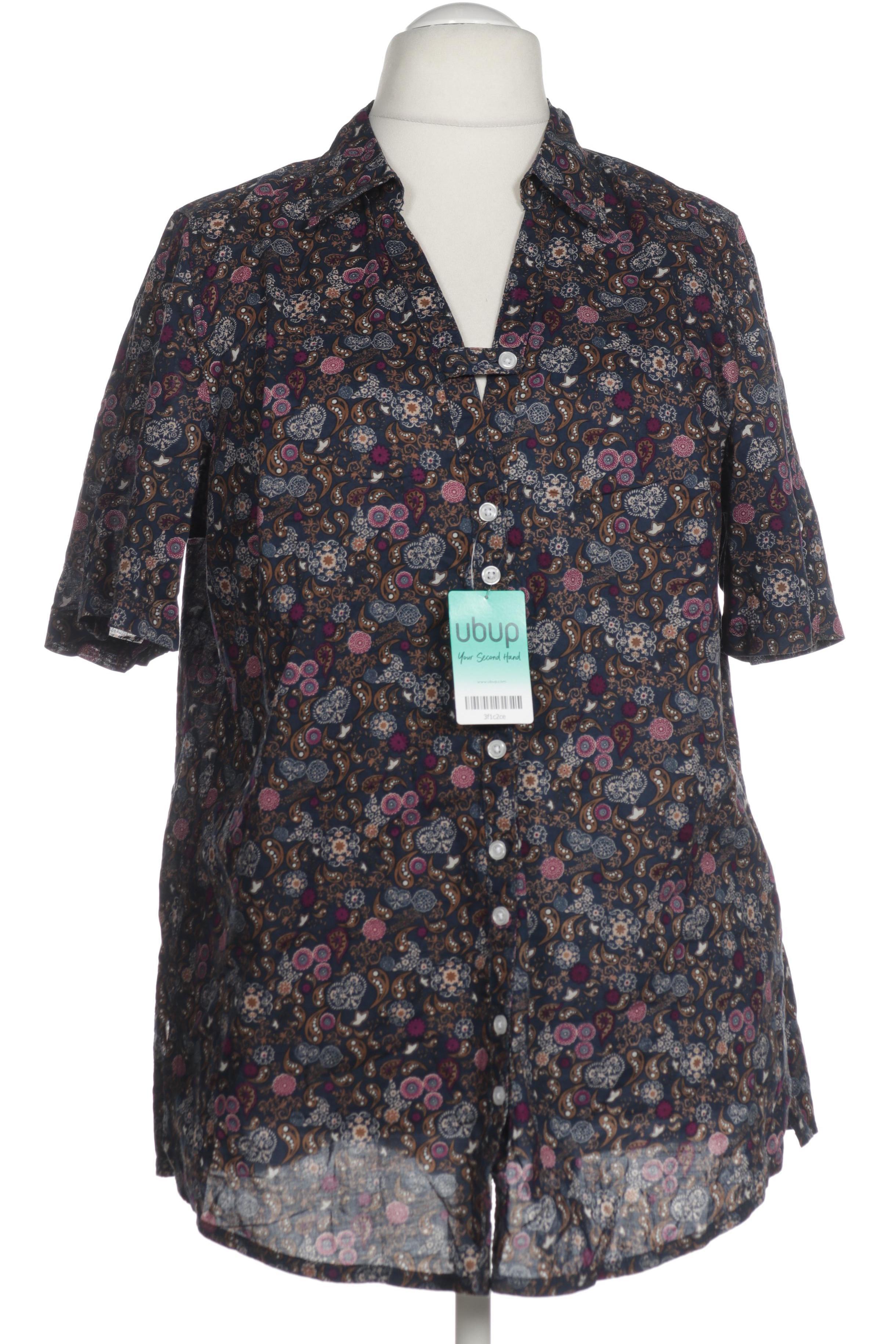 

Ulla Popken Damen Bluse, blau, Gr. 46