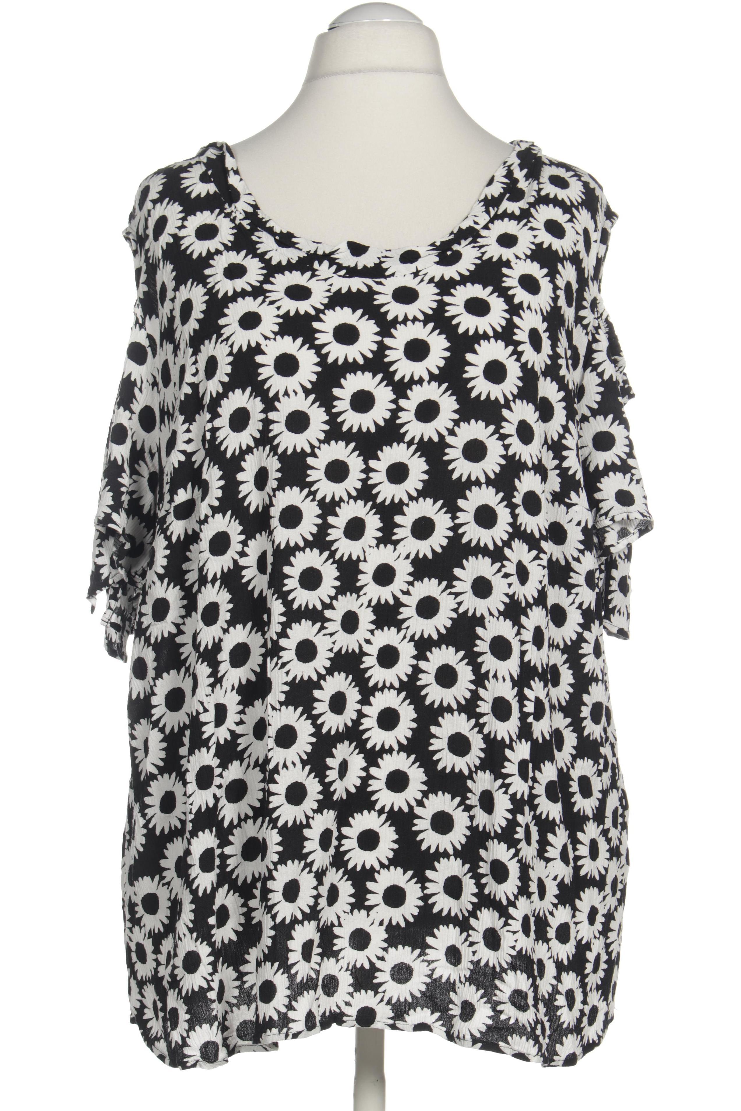 

Ulla Popken Damen Bluse, schwarz, Gr. 54