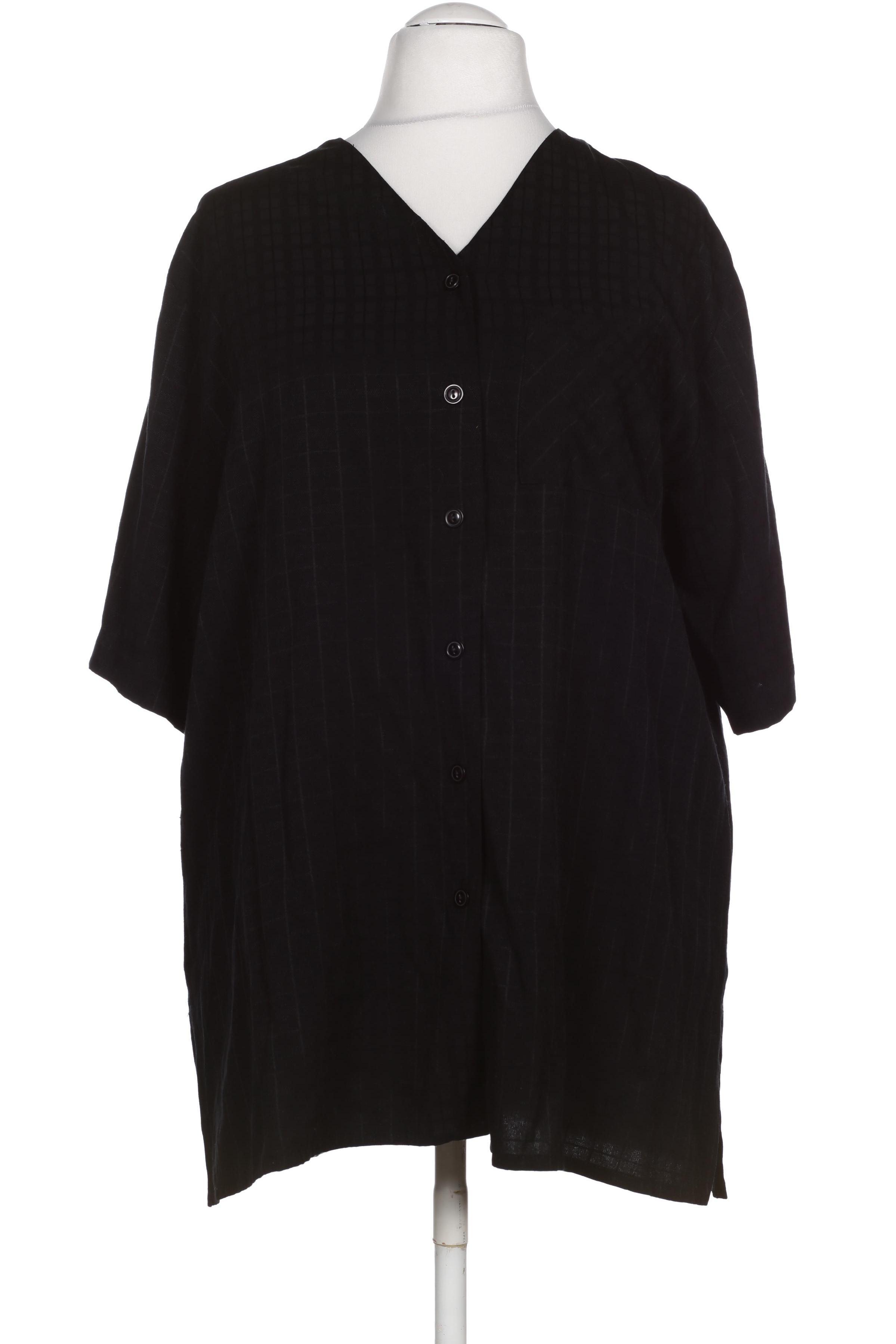 

Ulla Popken Damen Bluse, schwarz, Gr. 46