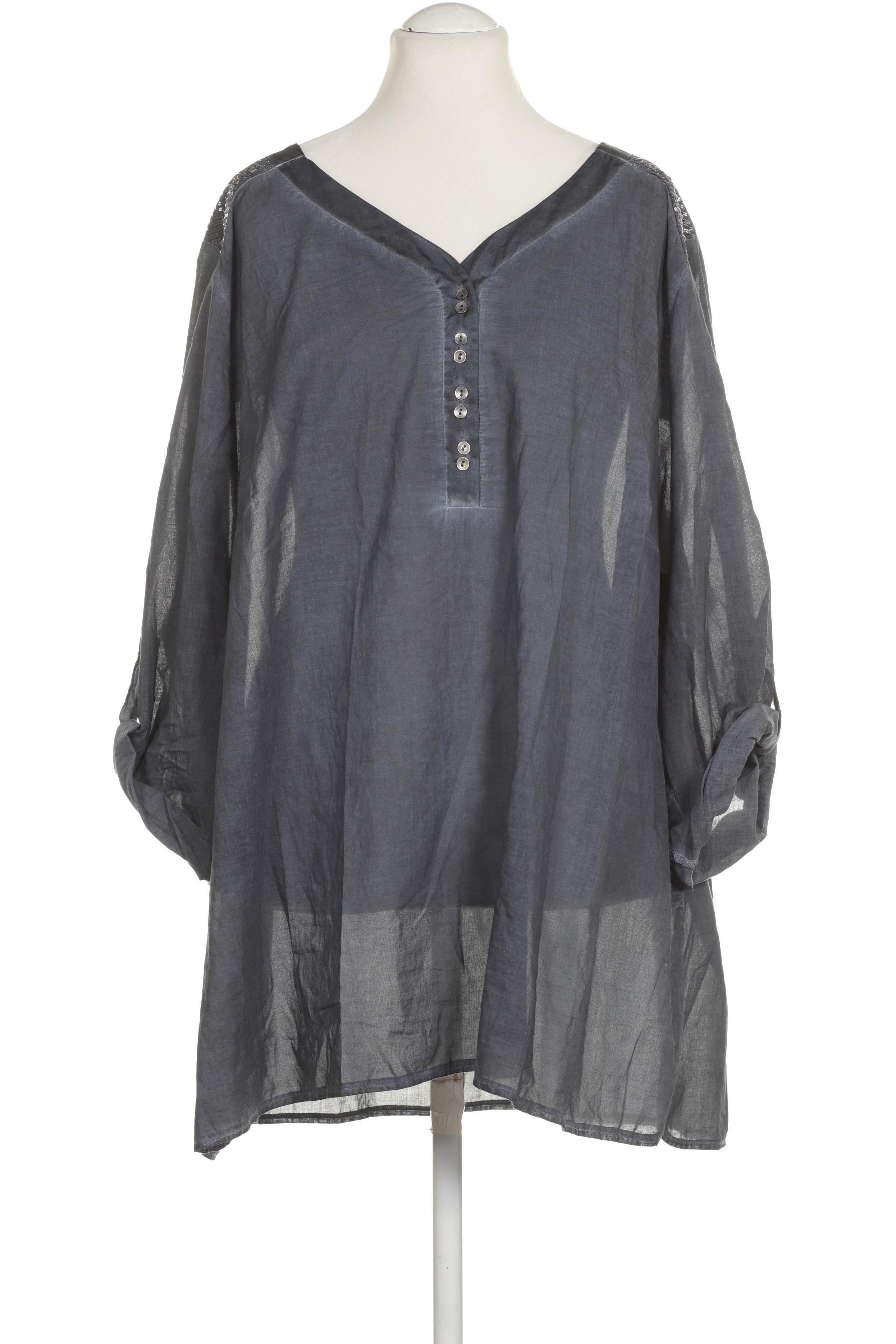 

Ulla Popken Damen Bluse, grau, Gr. 58