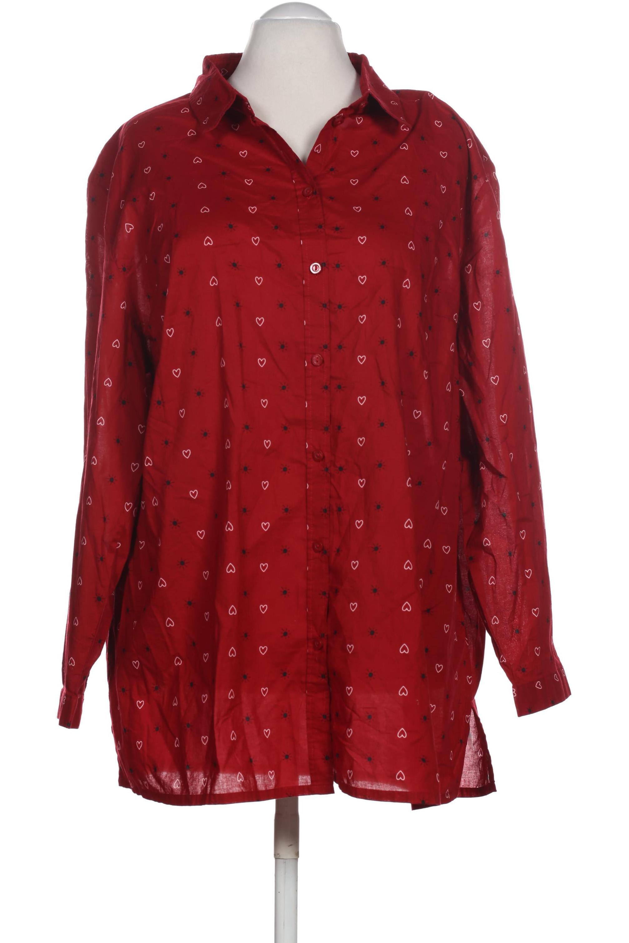 

Ulla Popken Damen Bluse, rot, Gr. 46