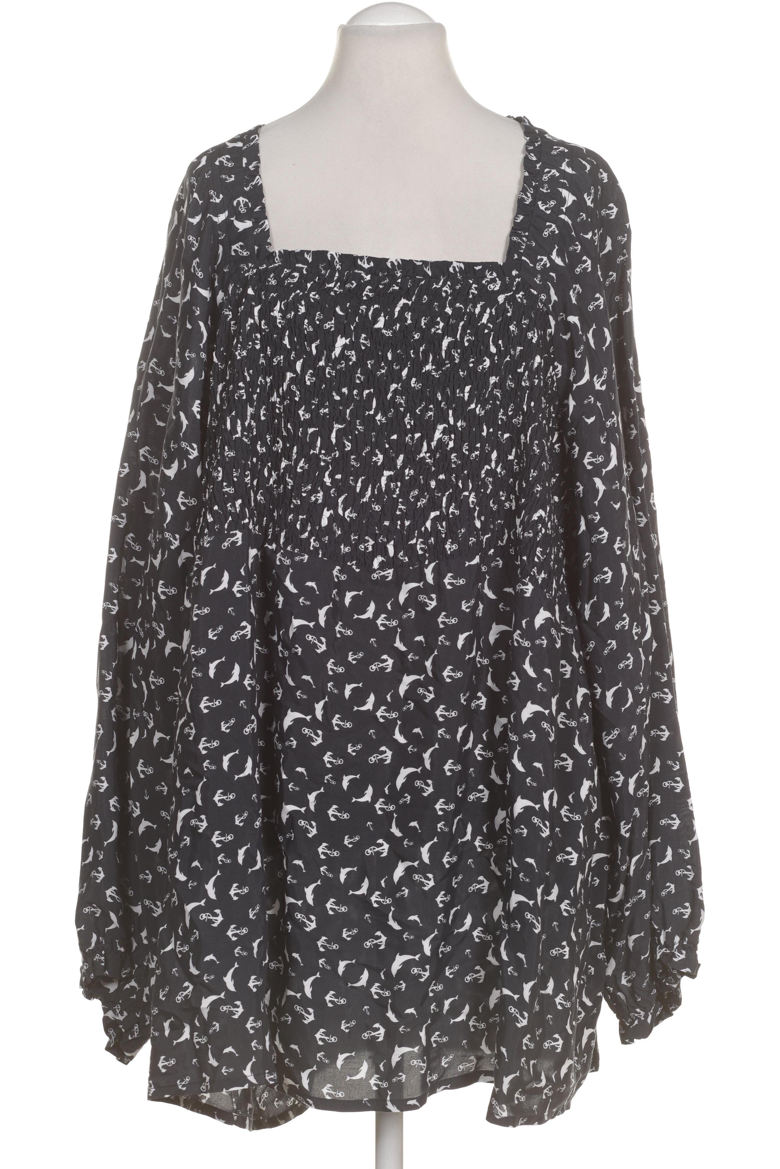 

Ulla Popken Damen Bluse, schwarz, Gr. 58