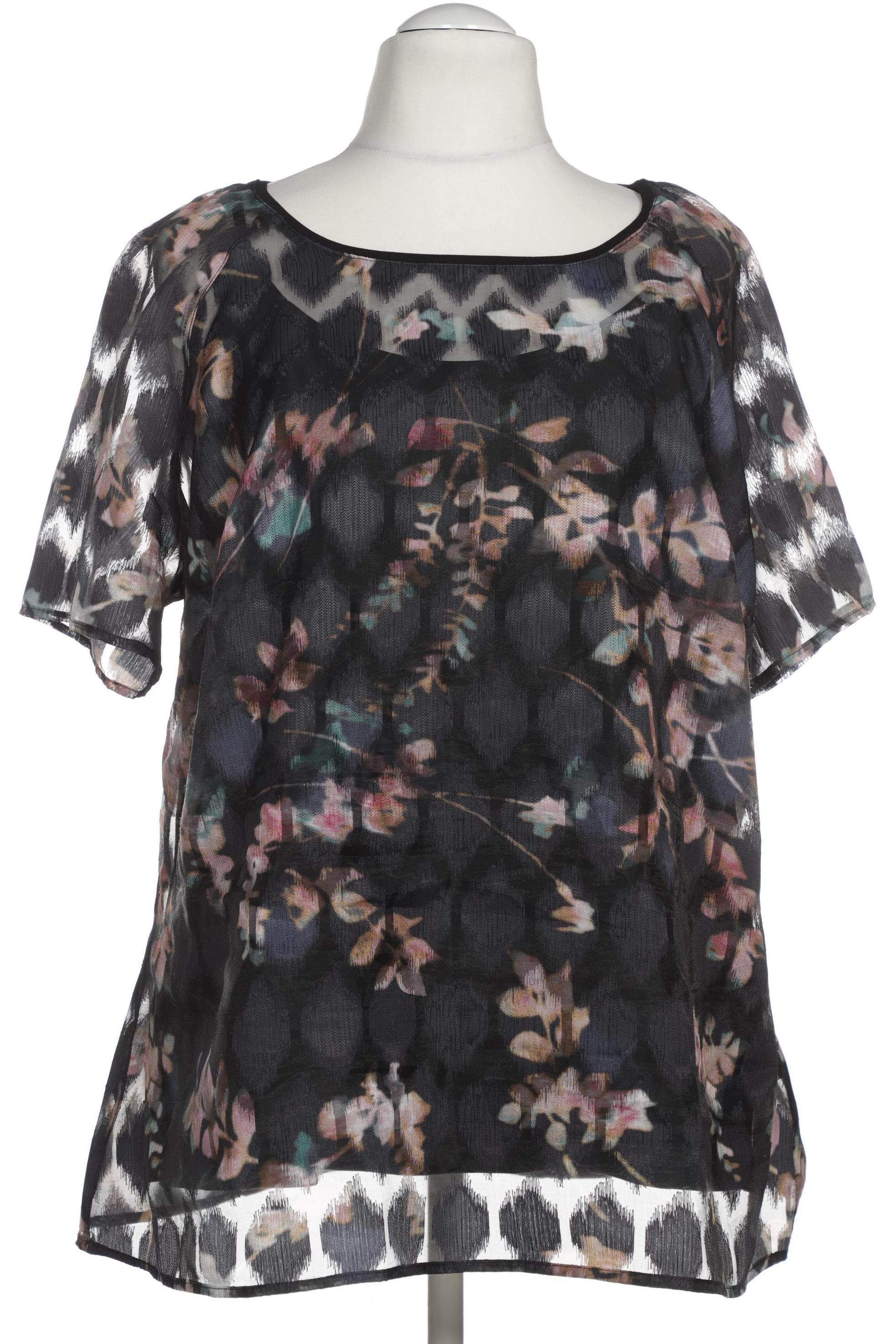 

Ulla Popken Damen Bluse, schwarz, Gr. 50