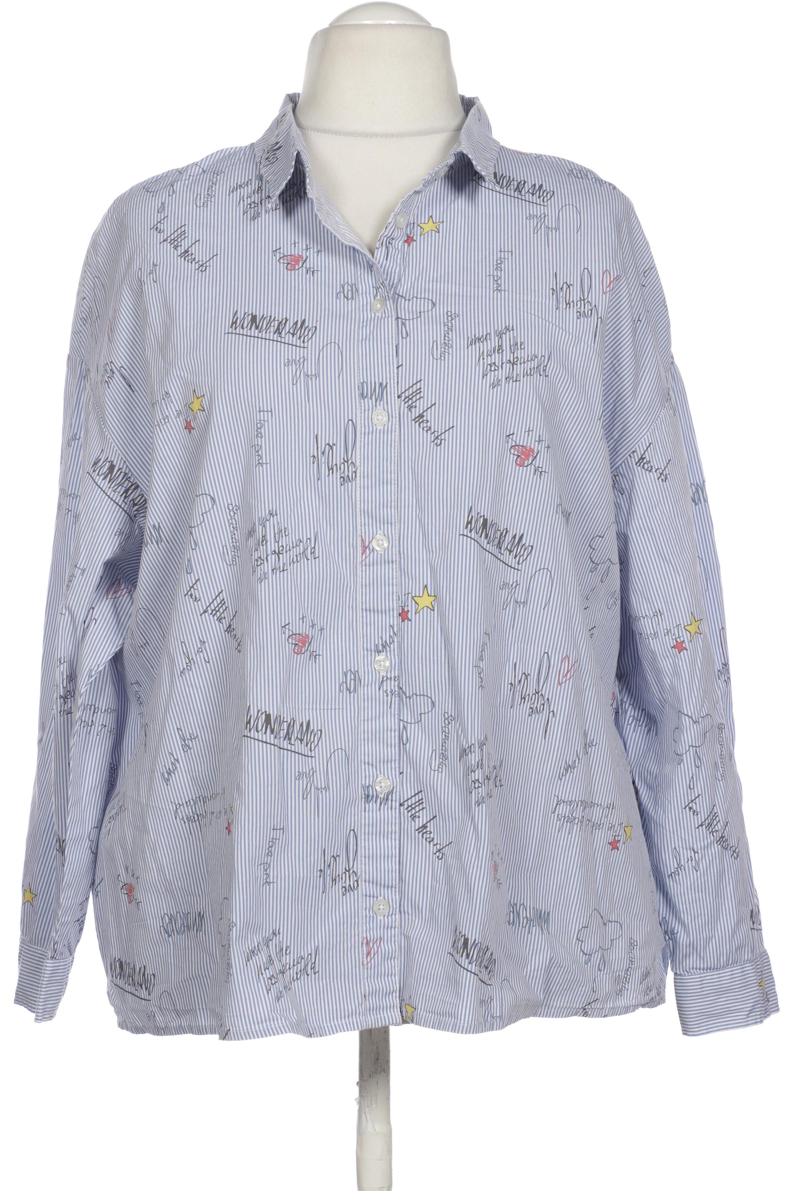 

Ulla Popken Damen Bluse, blau, Gr. 50