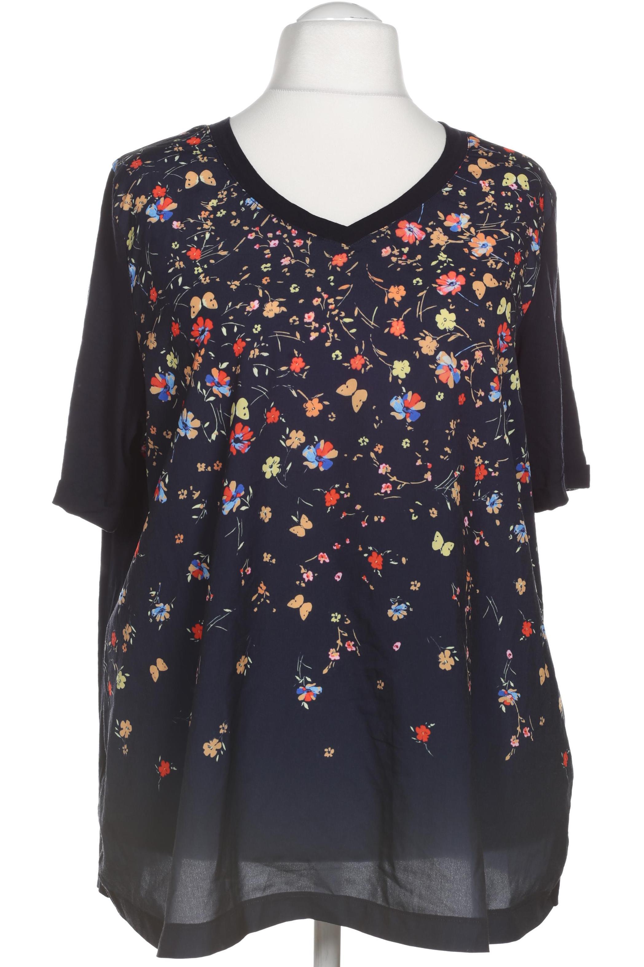 

Ulla Popken Damen Bluse, blau, Gr. 50