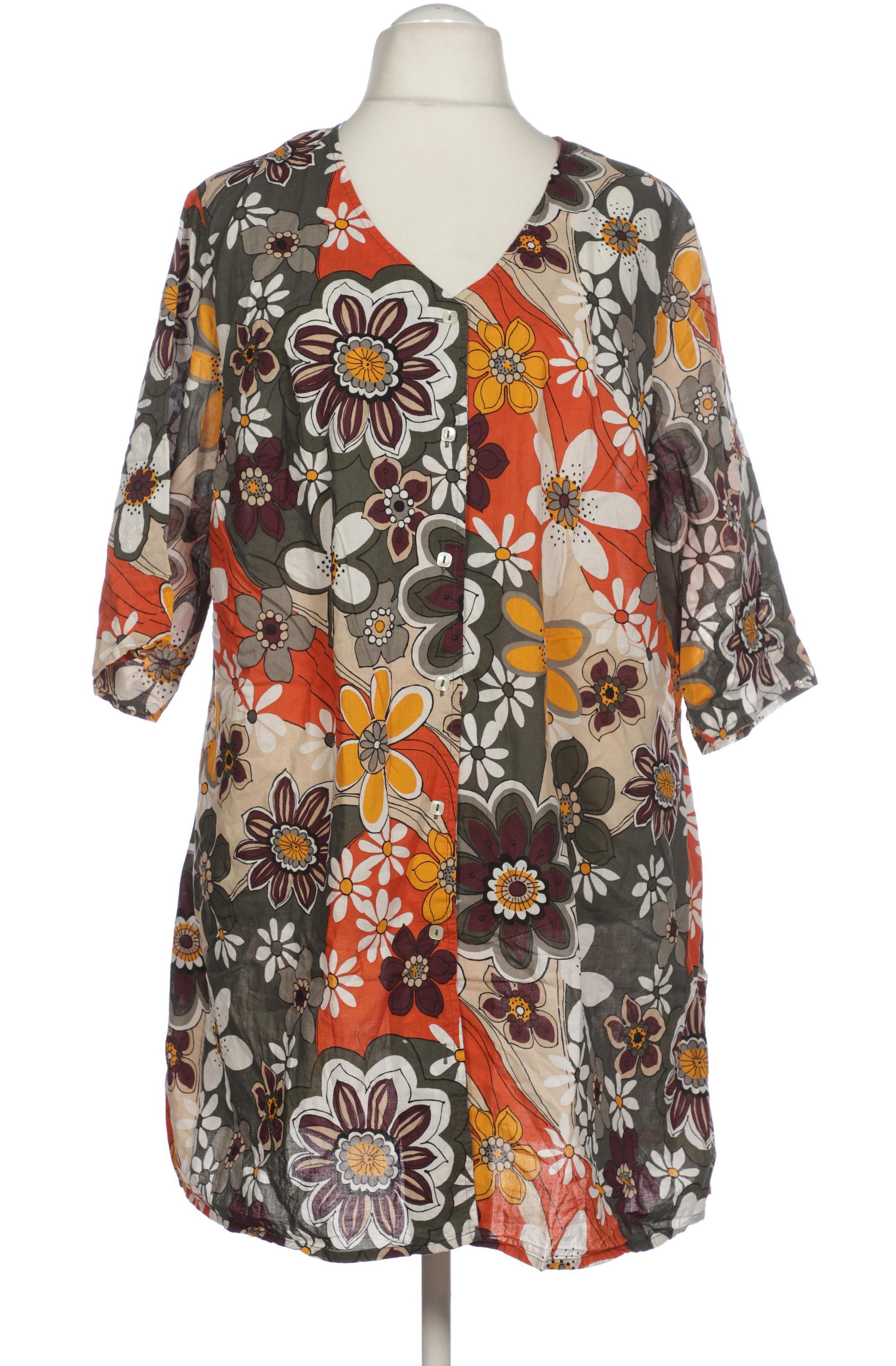 

Ulla Popken Damen Bluse, orange, Gr. 54