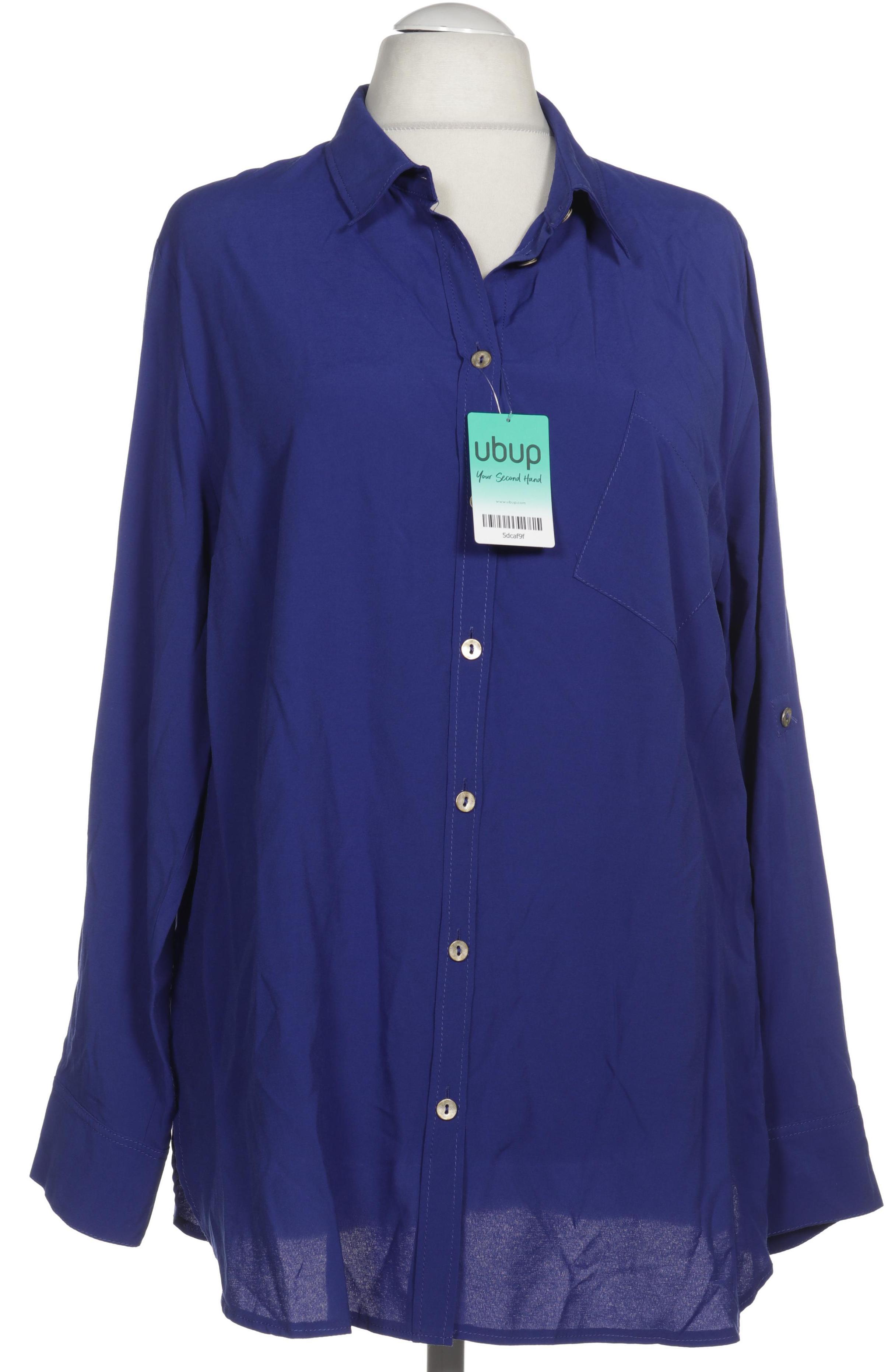

Ulla Popken Damen Bluse, blau, Gr. 46