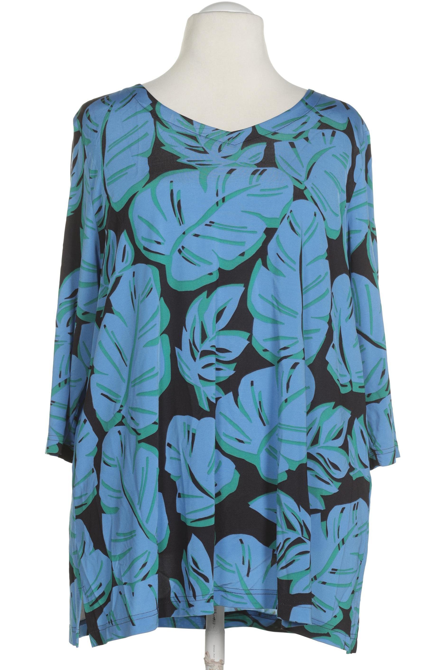 

Ulla Popken Damen Bluse, blau, Gr. 52