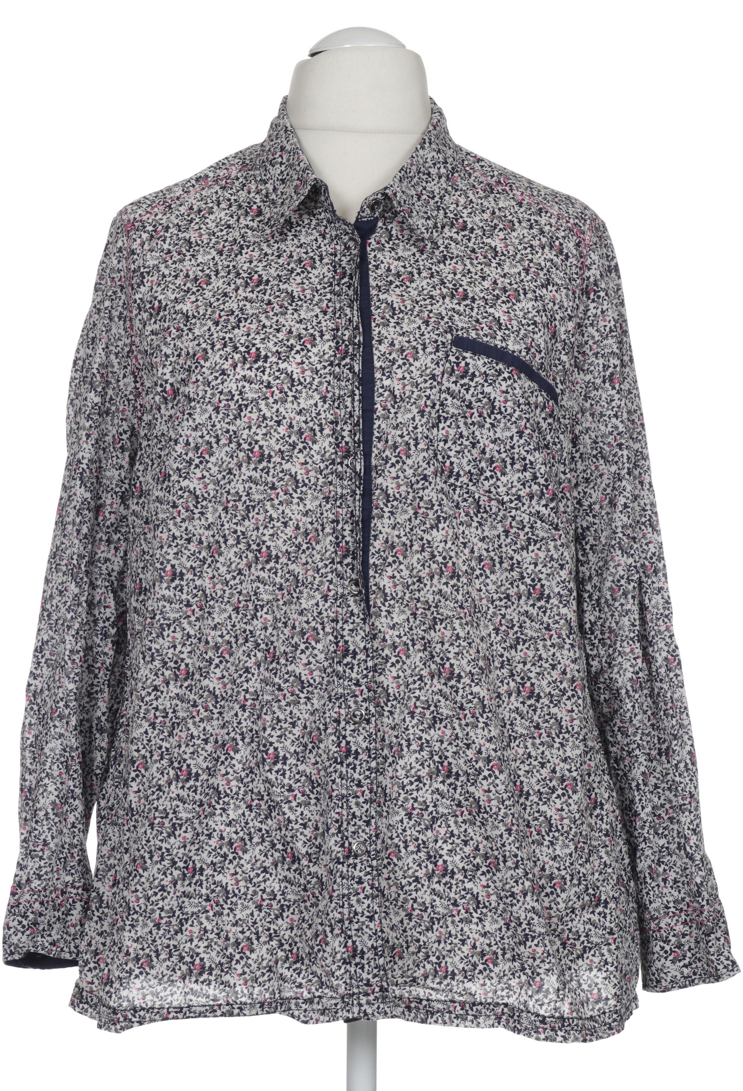 

Ulla Popken Damen Bluse, blau, Gr. 46