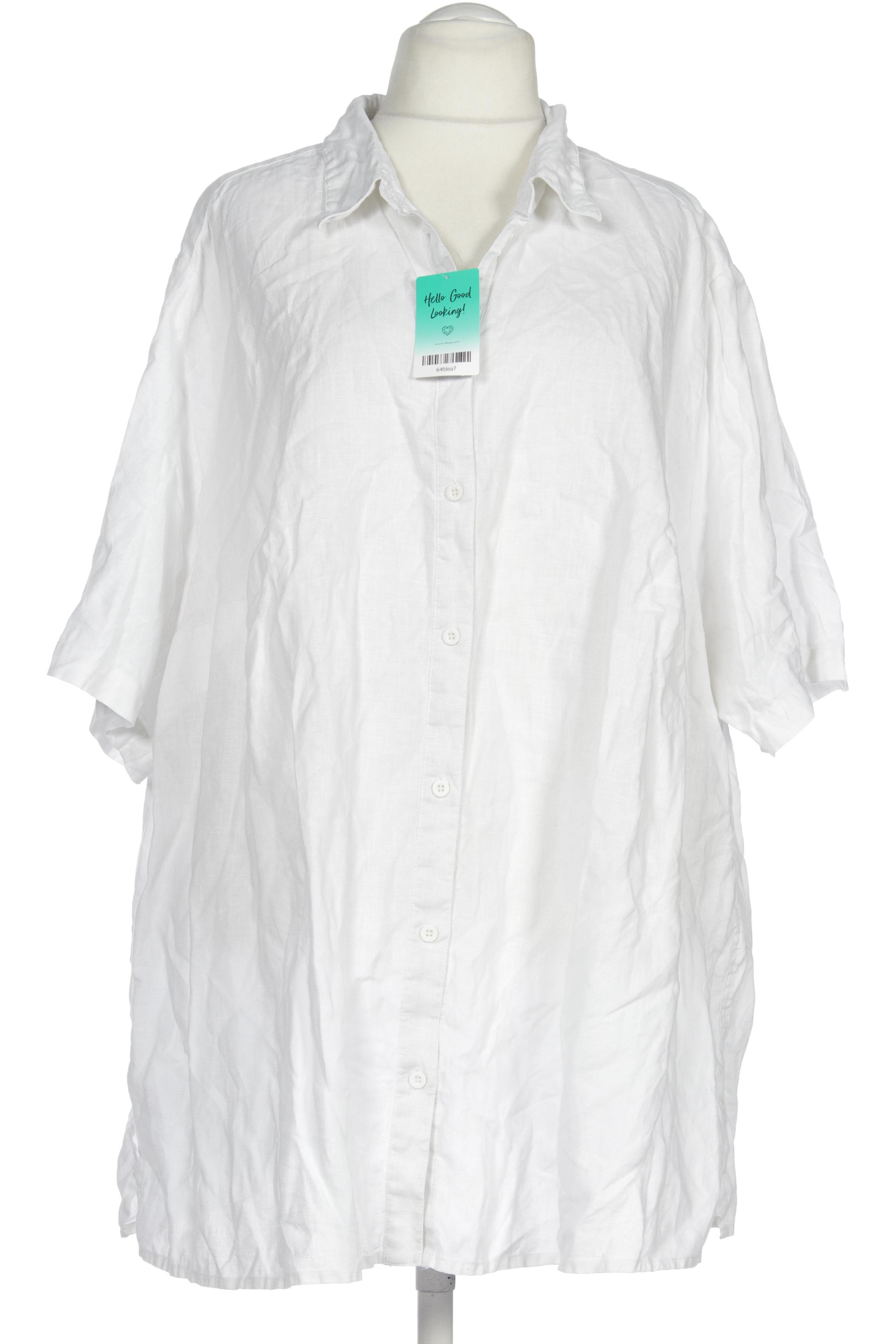 

Ulla Popken Damen Bluse, weiß, Gr. 62