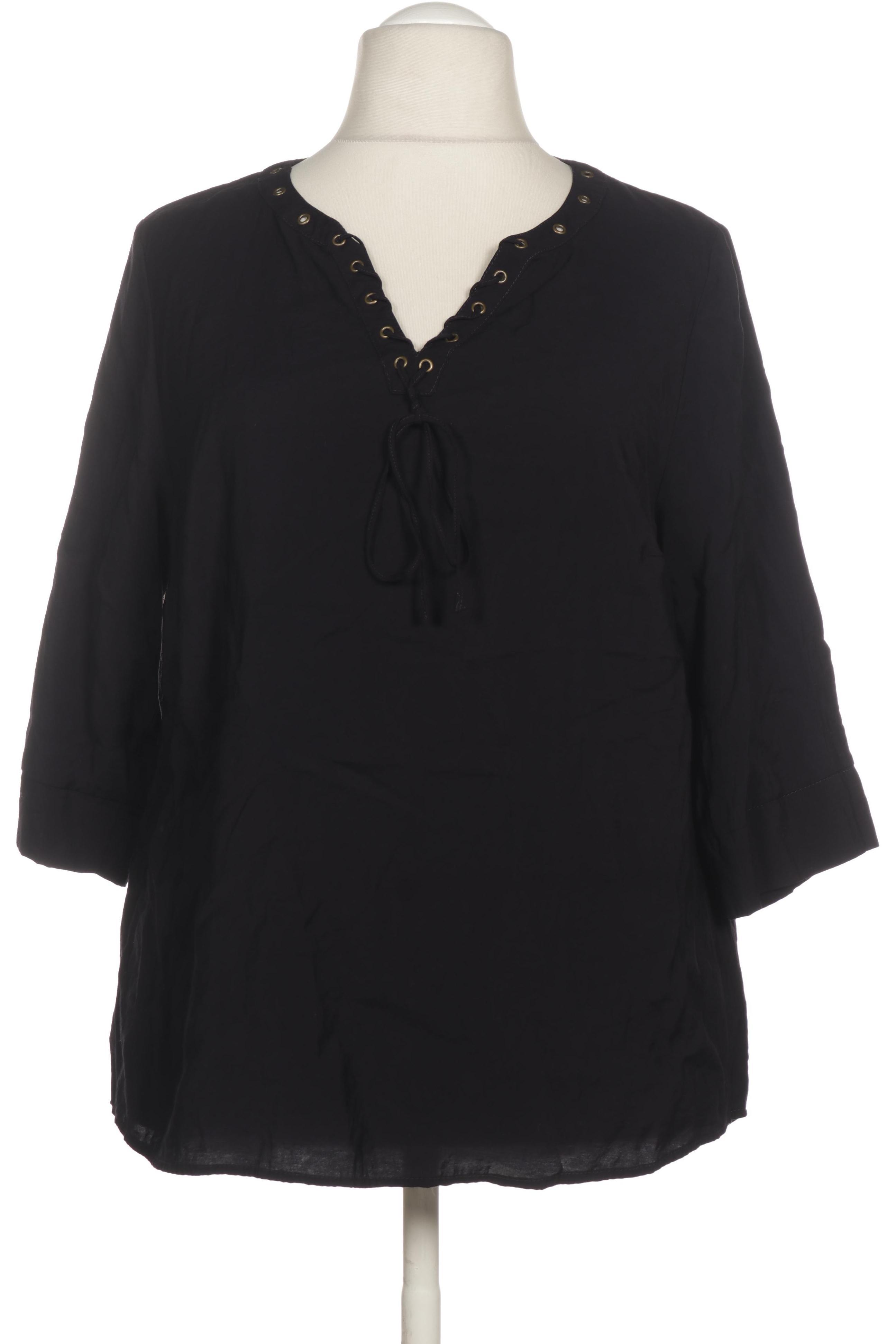 

Ulla Popken Damen Bluse, blau, Gr. 46