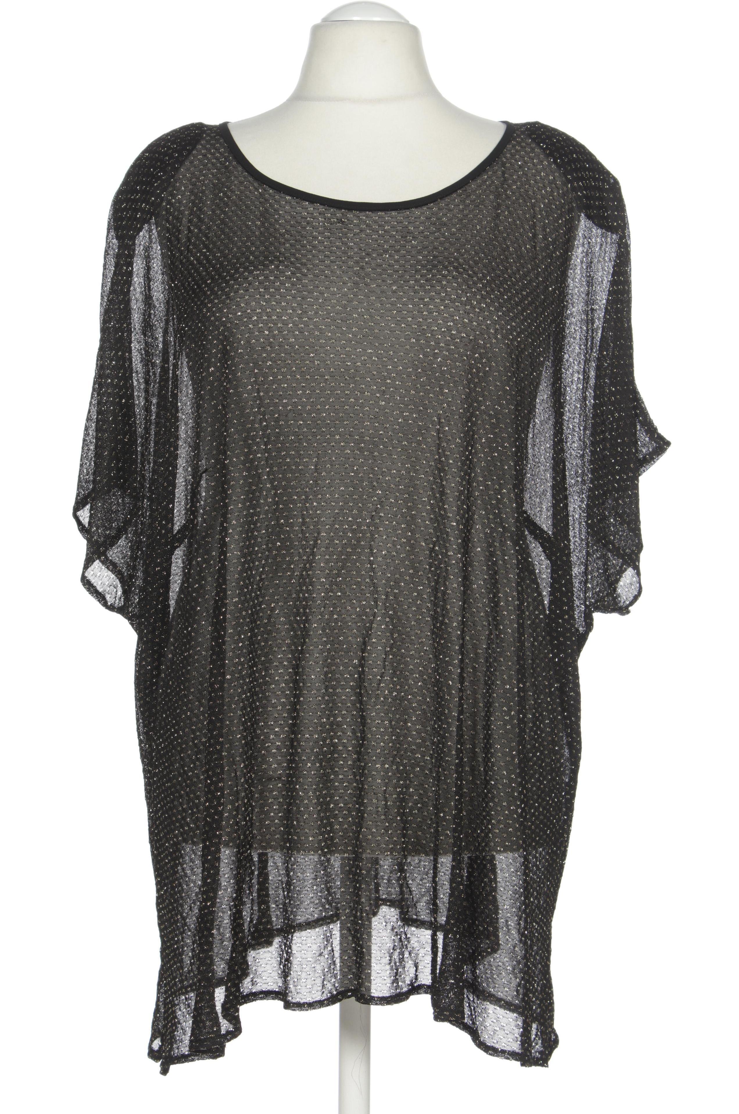 

Ulla Popken Damen Bluse, schwarz, Gr. 56