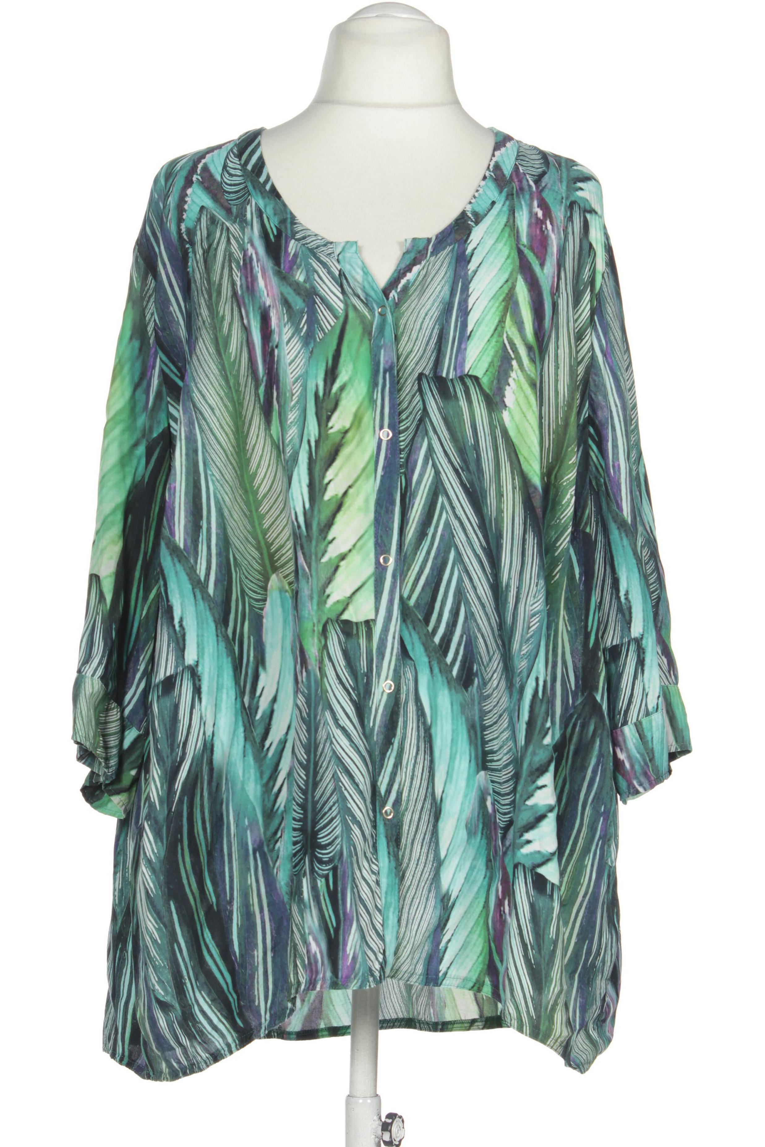 

Ulla Popken Damen Bluse, grün, Gr. 54