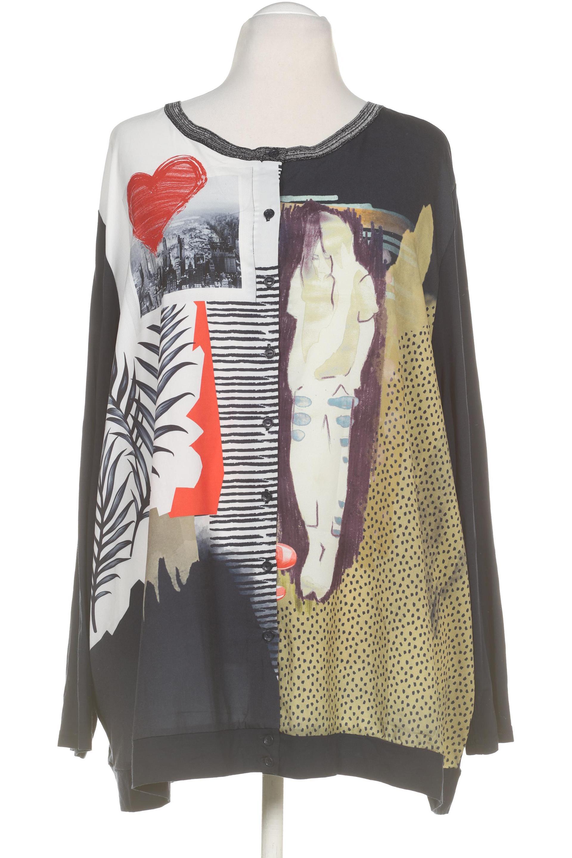 

Ulla Popken Damen Bluse, blau, Gr. 54