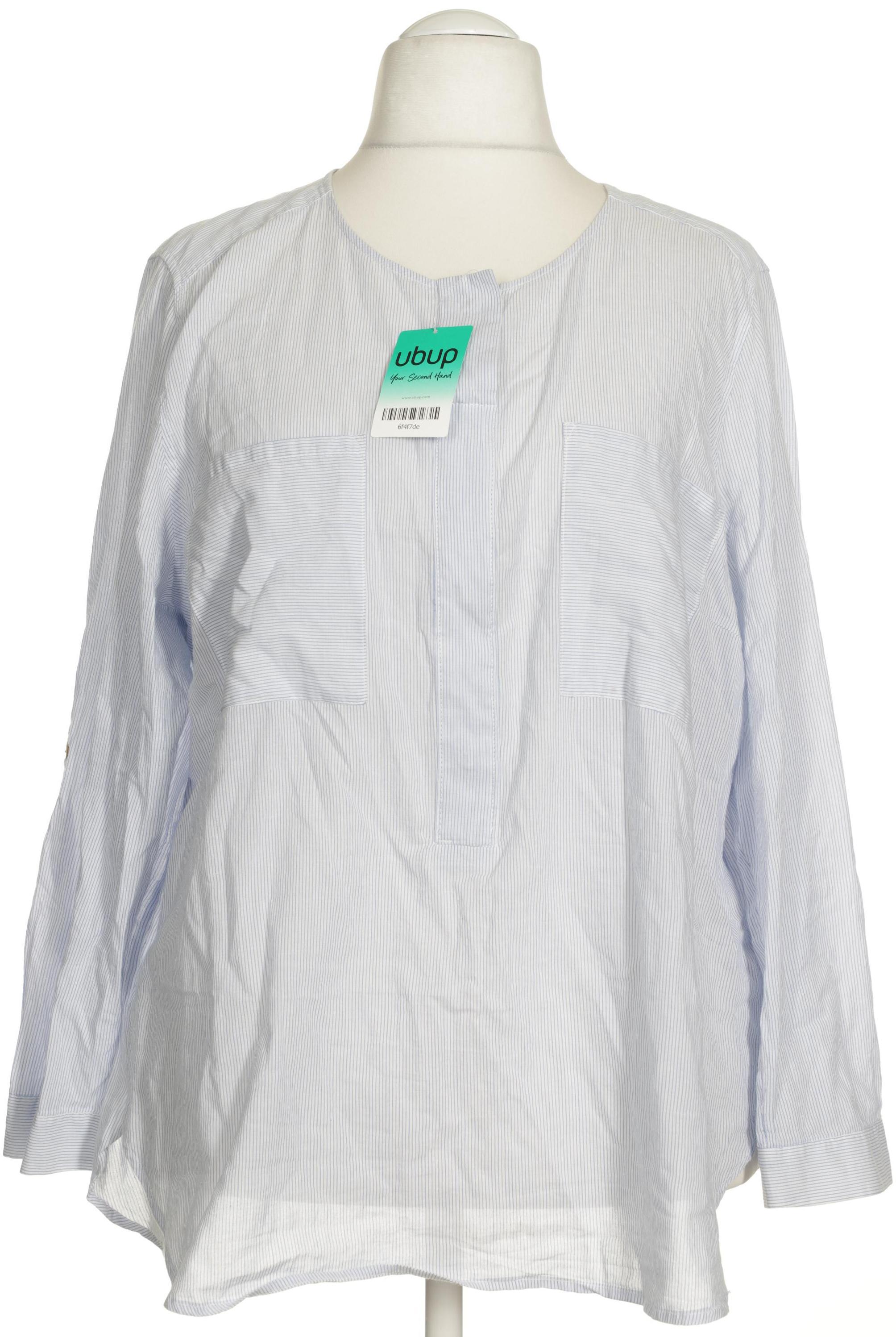 

Ulla Popken Damen Bluse, blau, Gr. 46