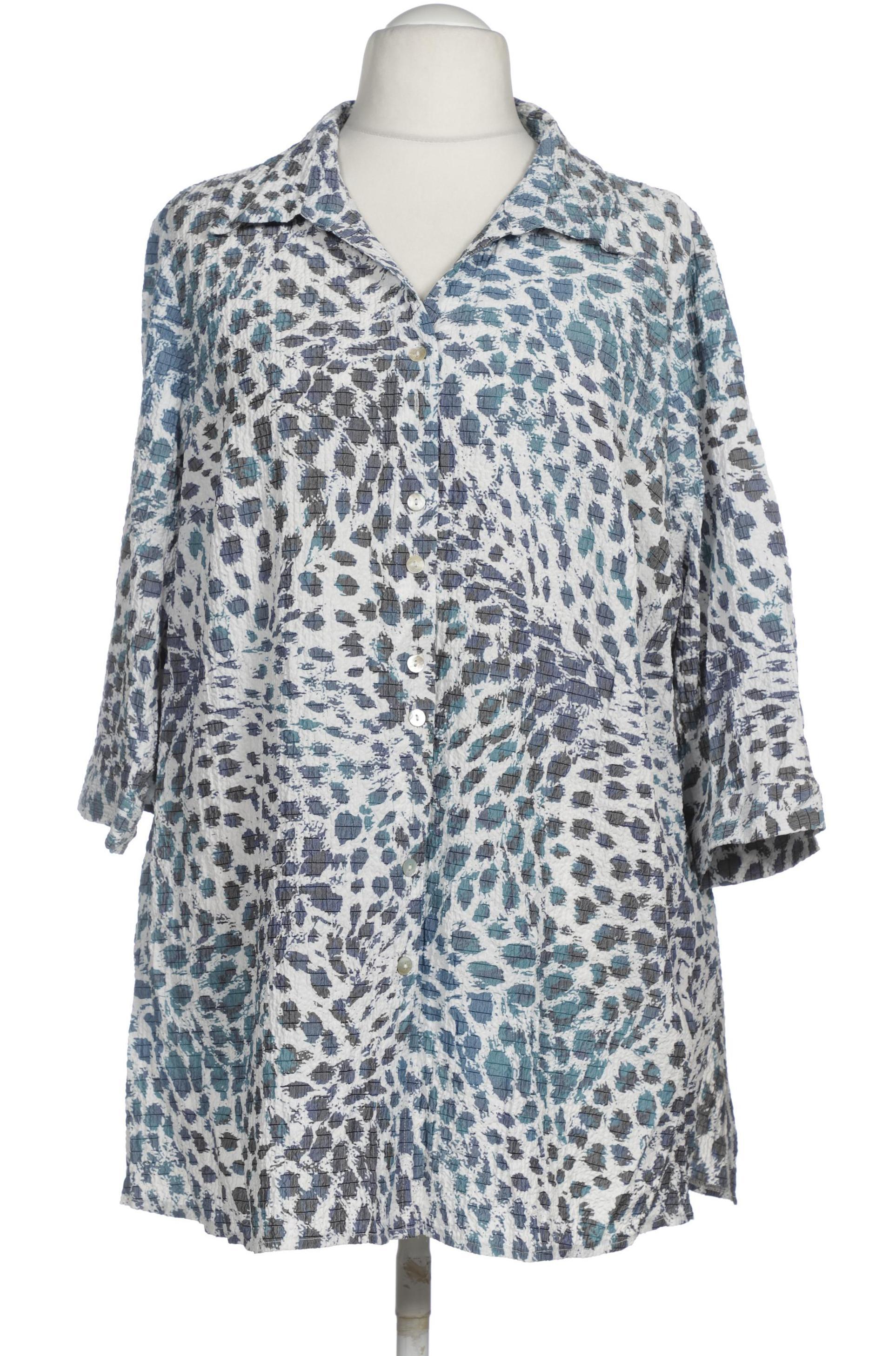 

Ulla Popken Damen Bluse, blau, Gr. 50