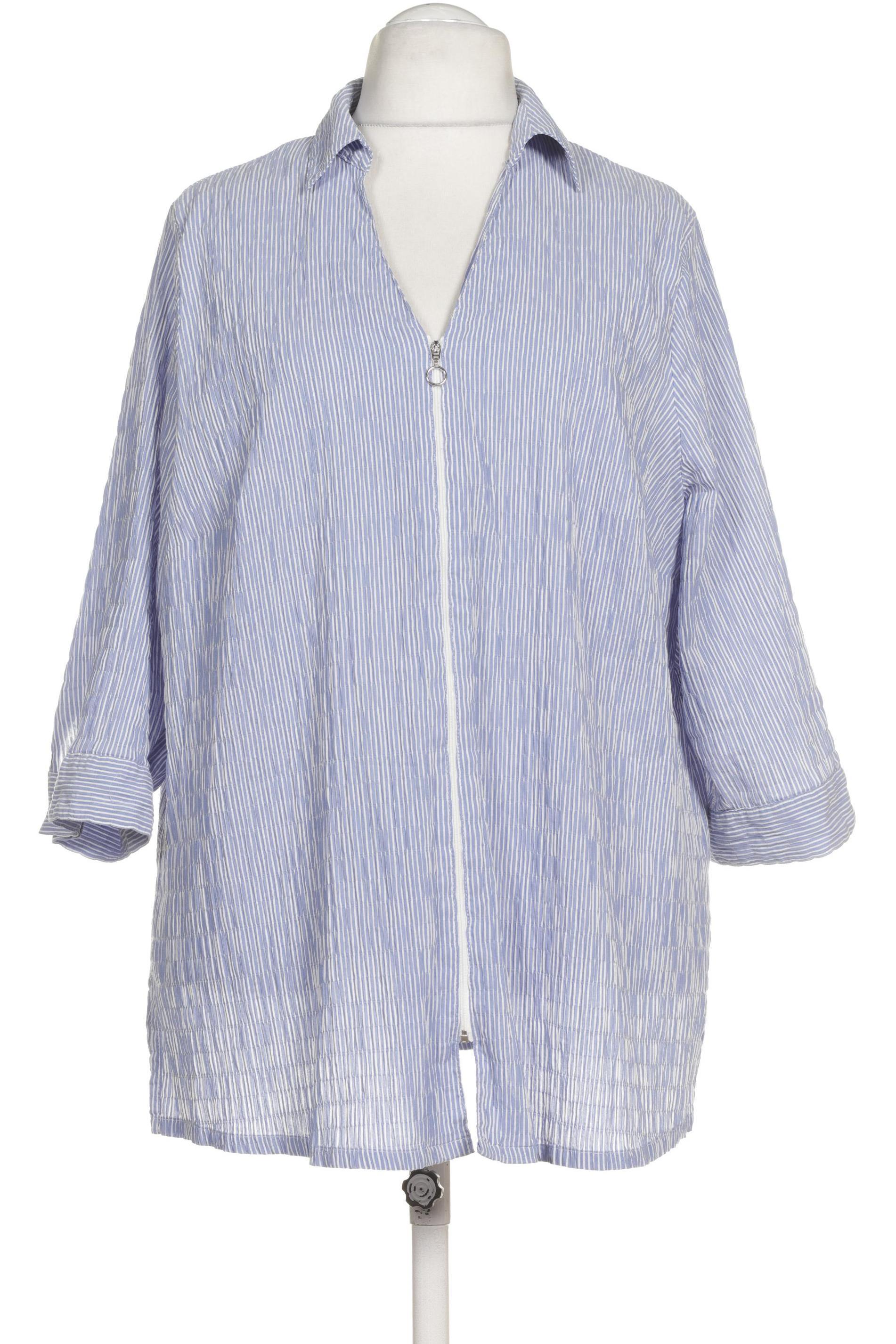 

Ulla Popken Damen Bluse, blau, Gr. 54