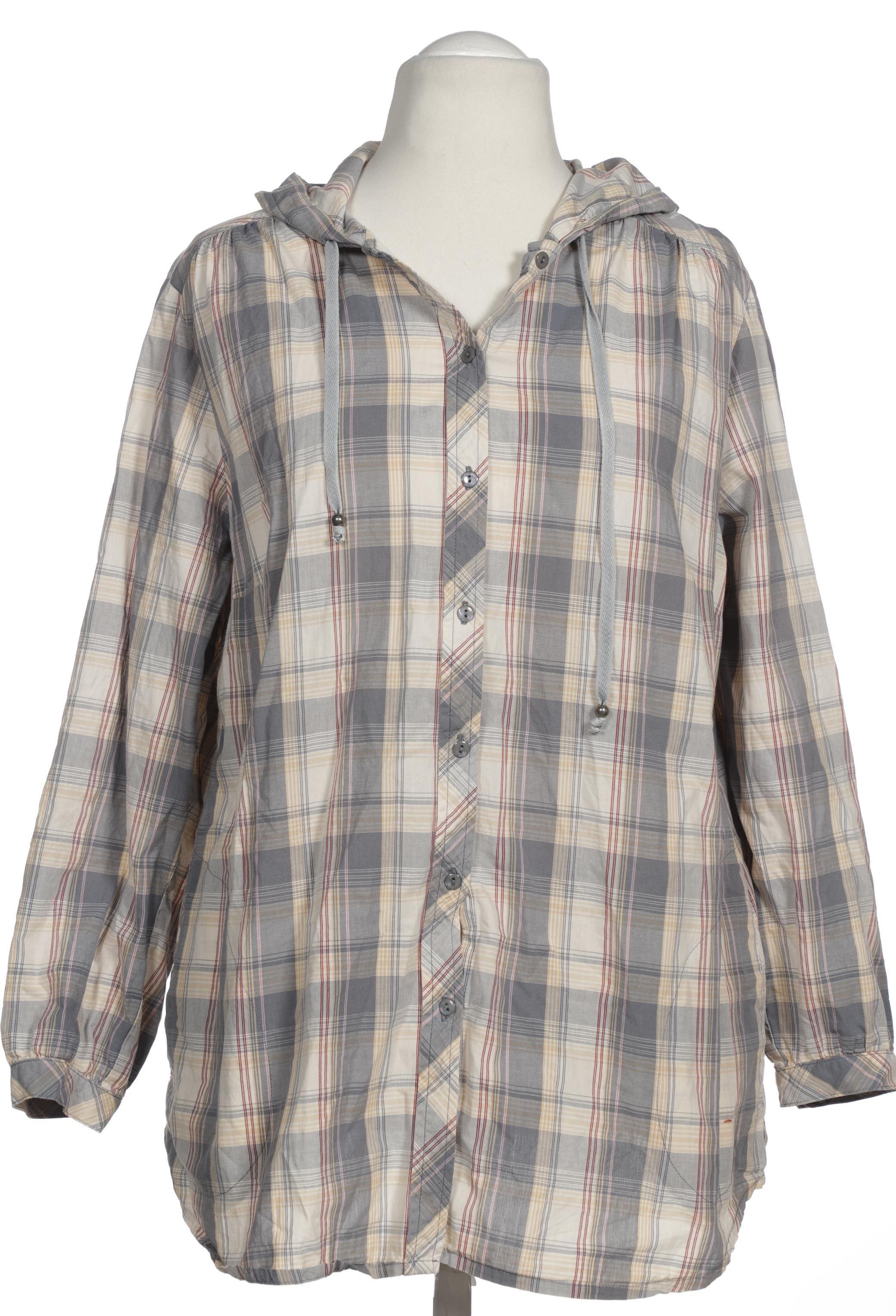 

Ulla Popken Damen Bluse, grau, Gr. 50